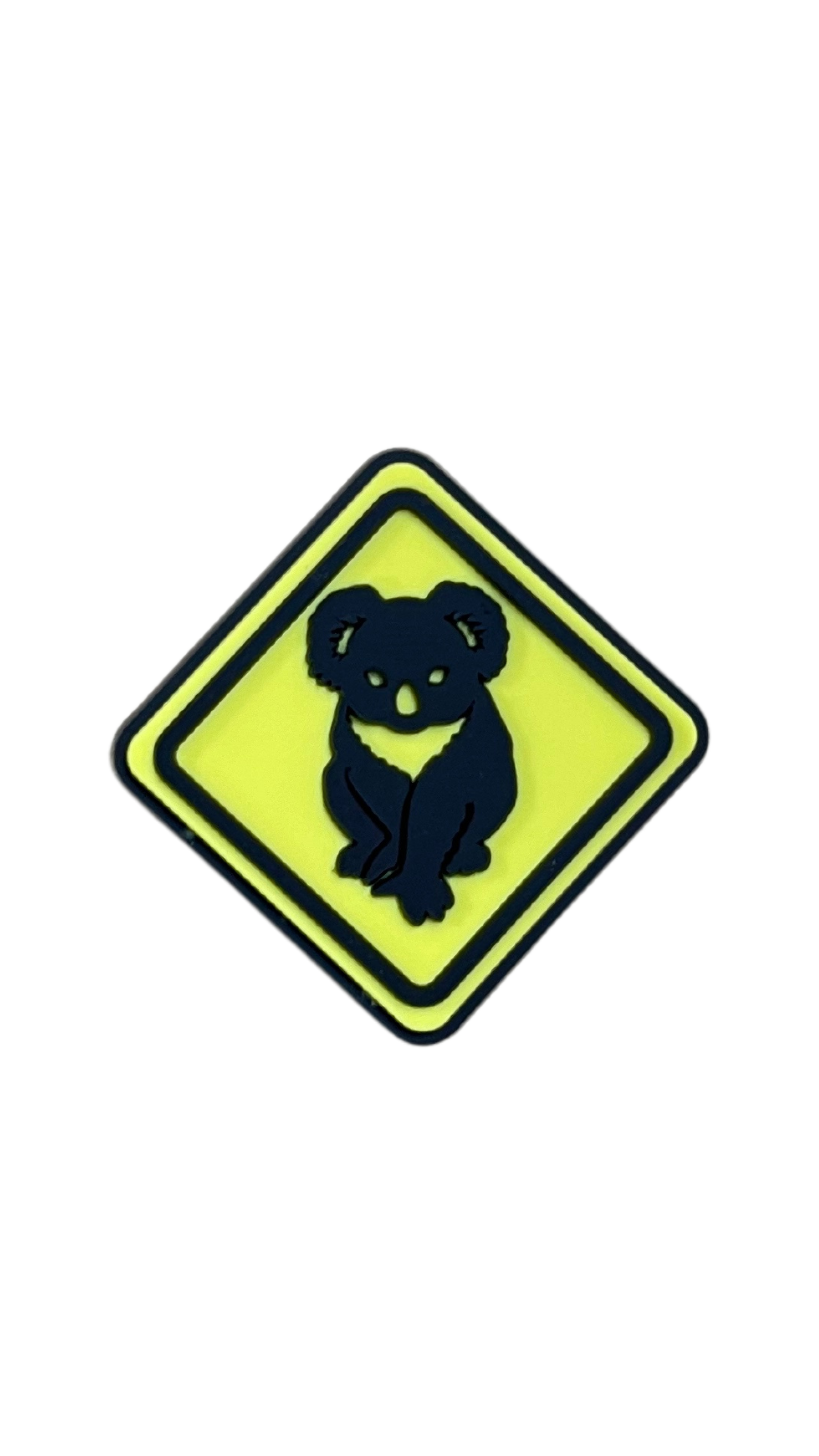 Shoe Charm - Koala Road Sign