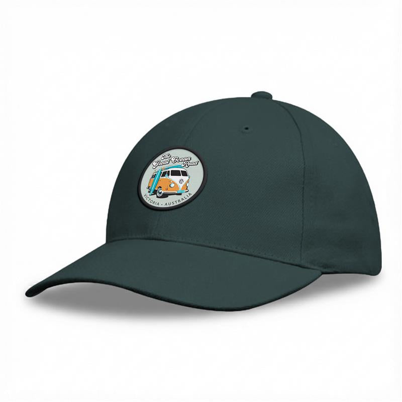 Cap with Great Ocean Road Kombi Van Woven Patch