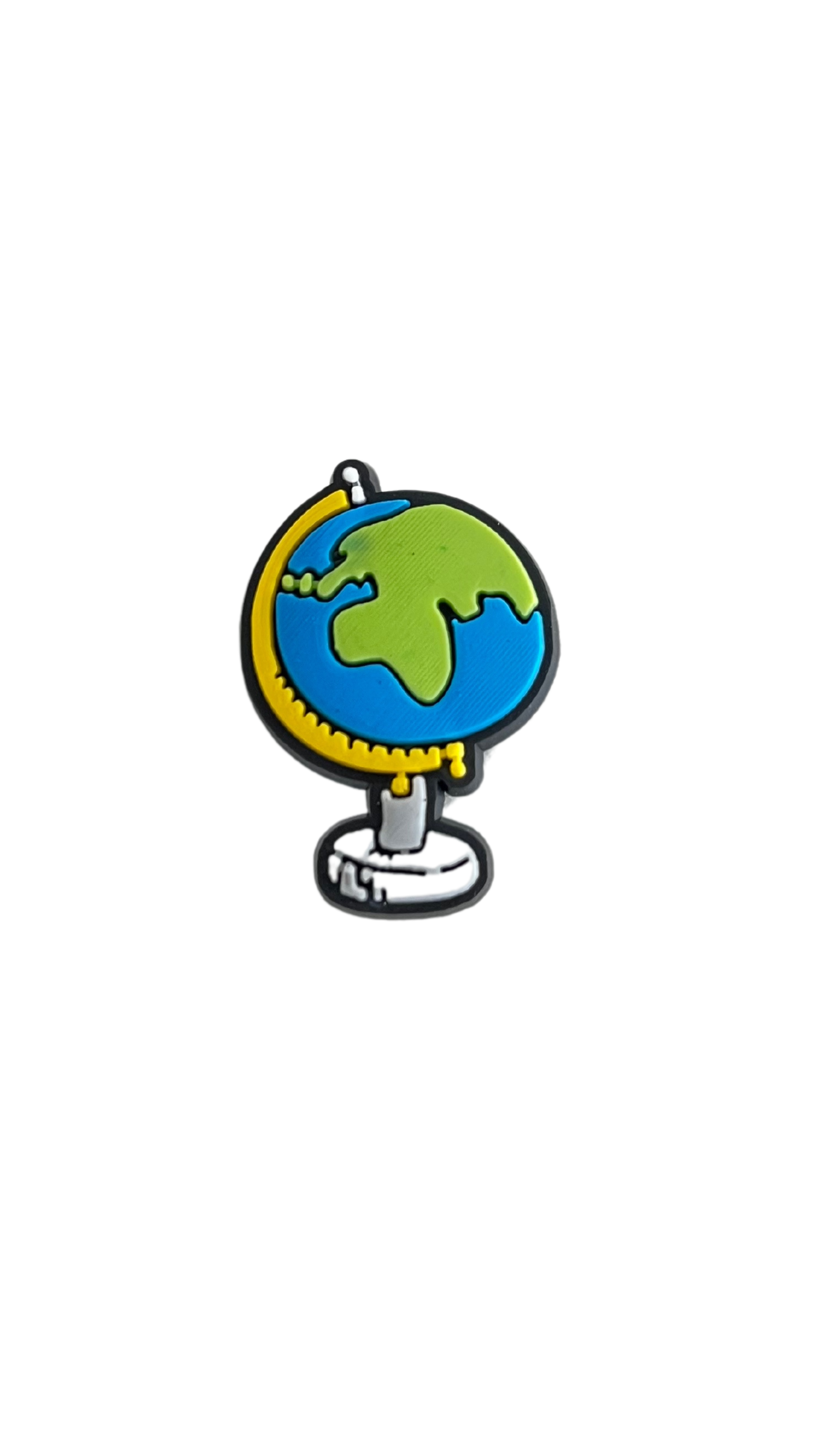 Shoe Charm - Globe