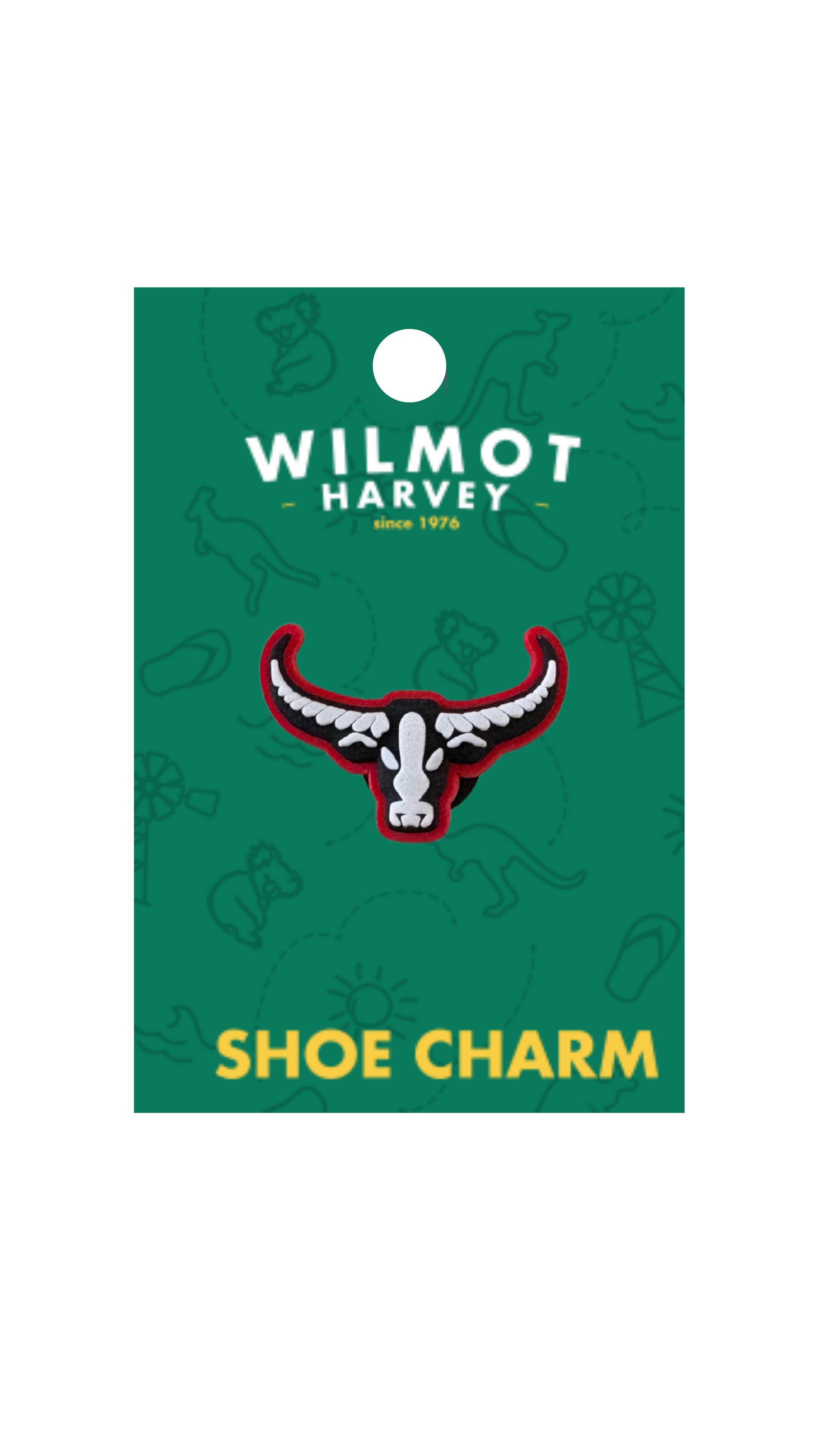 Shoe Charm - Bulls Head - Wilmot Harvey