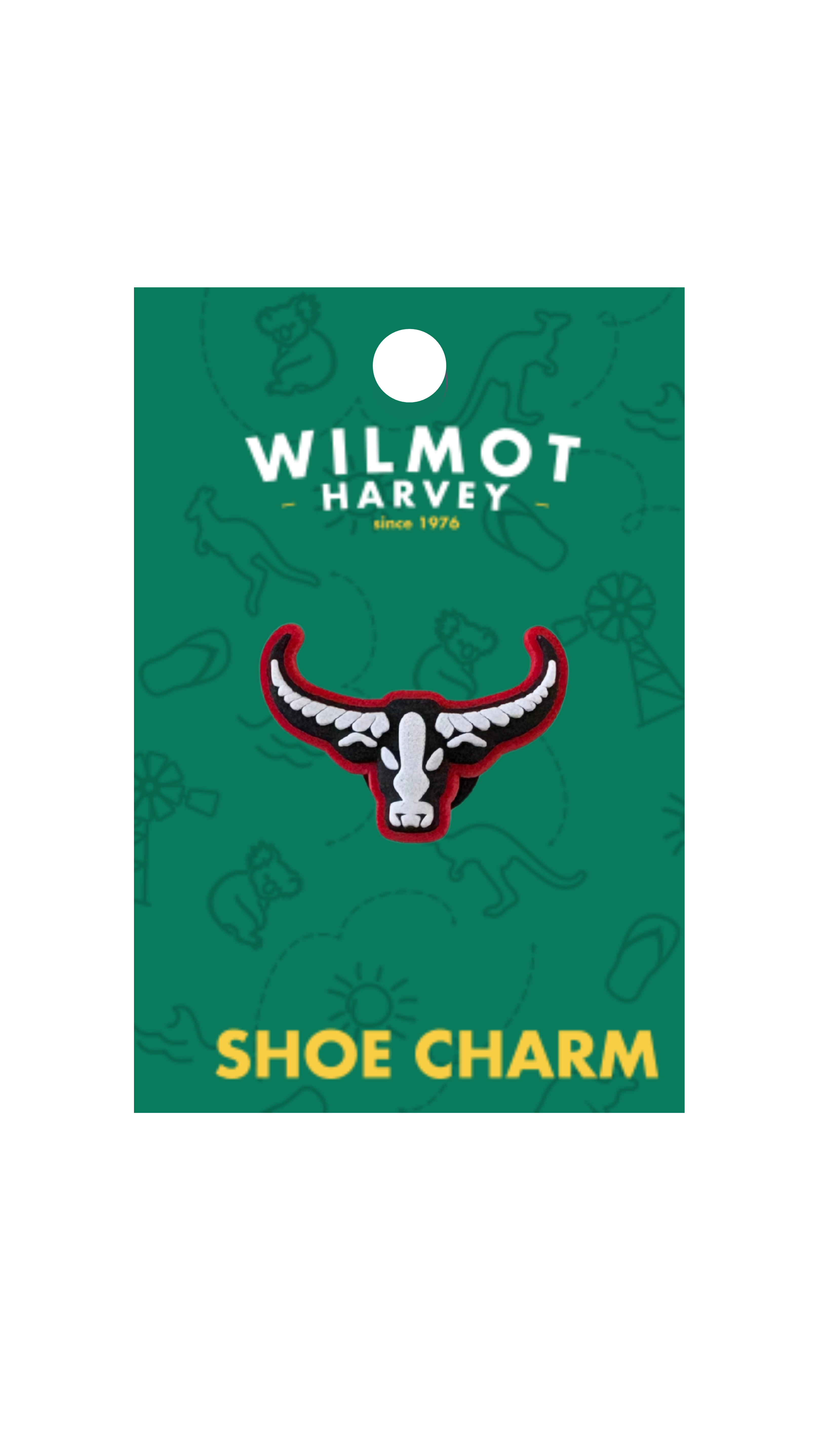 Shoe Charm - Bulls Head - Wilmot Harvey