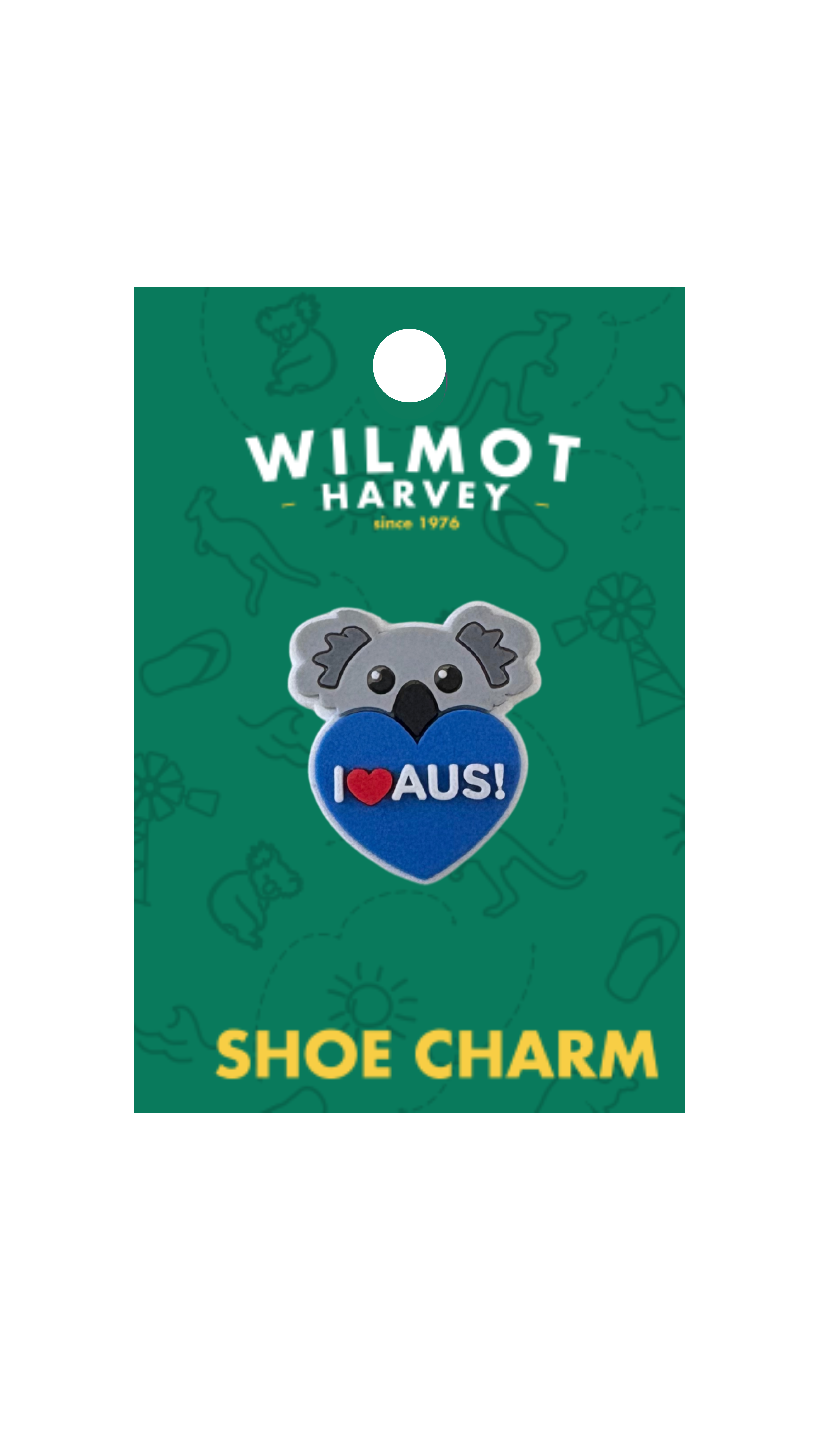 Shoe Charm - Koala I Love Australia - Wilmot Harvey