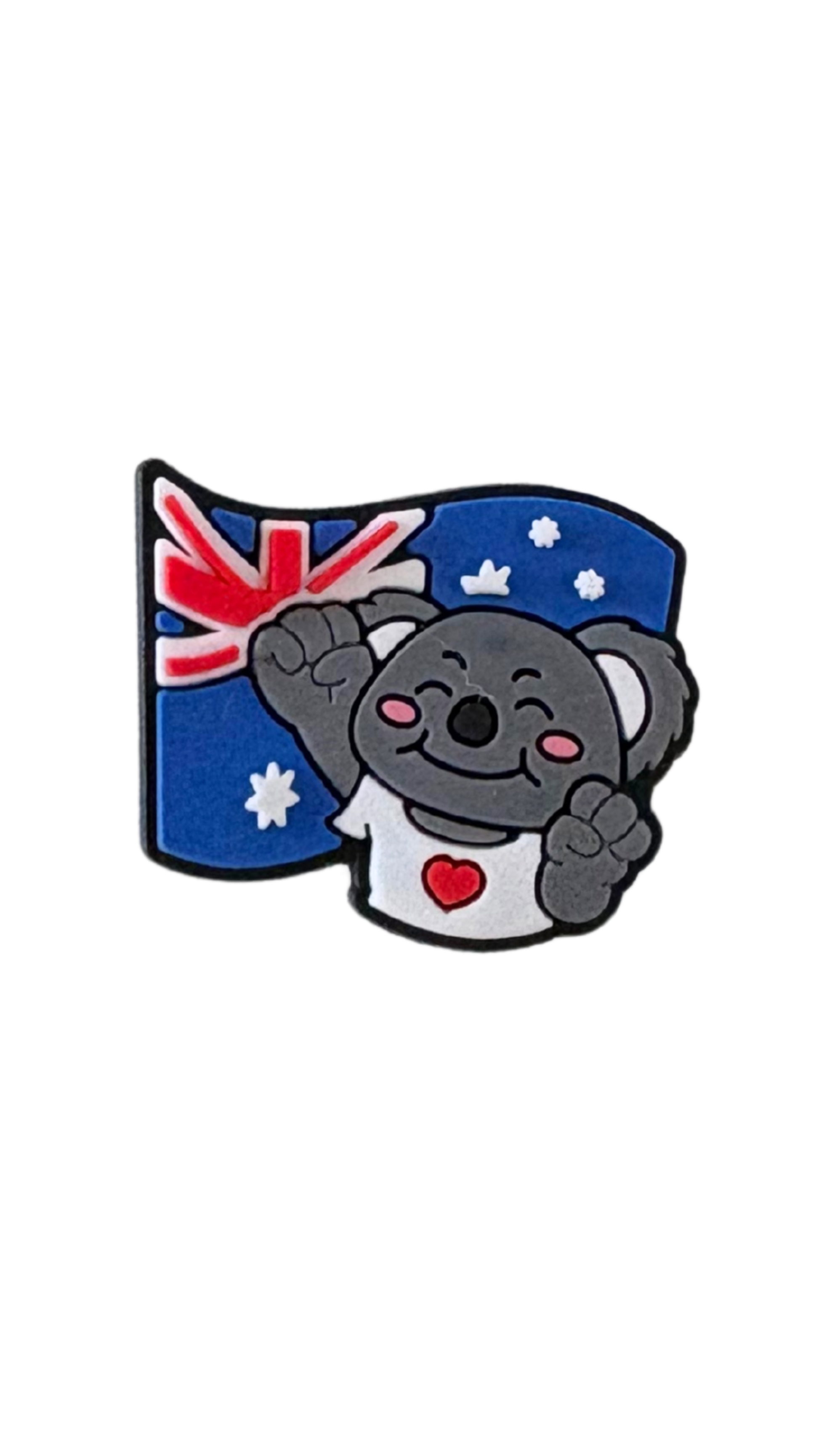 Shoe Charm - Koala Australia Flag - Wilmot Harvey