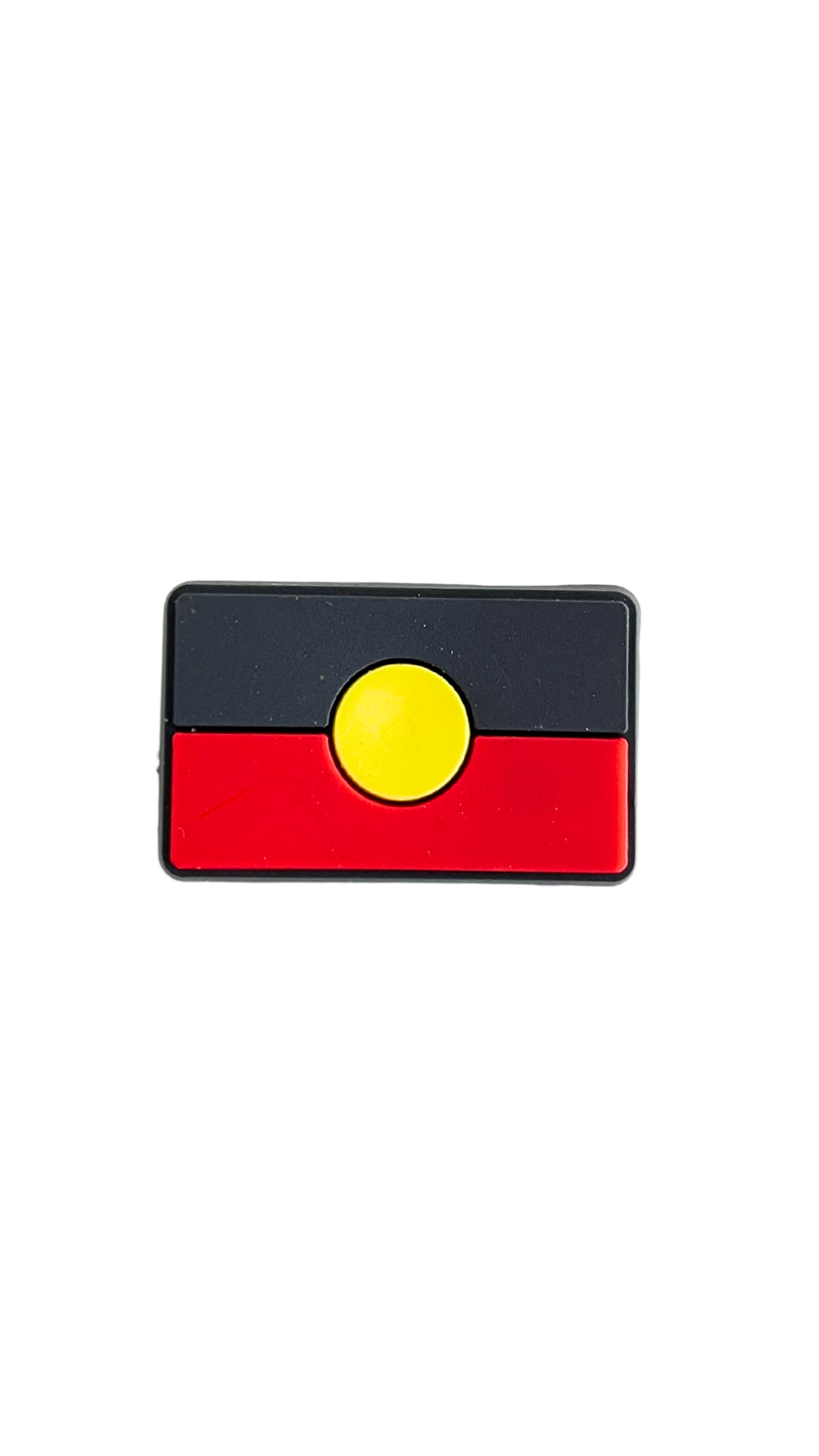 Shoe Charm - Aboriginal Flag - Wilmot Harvey