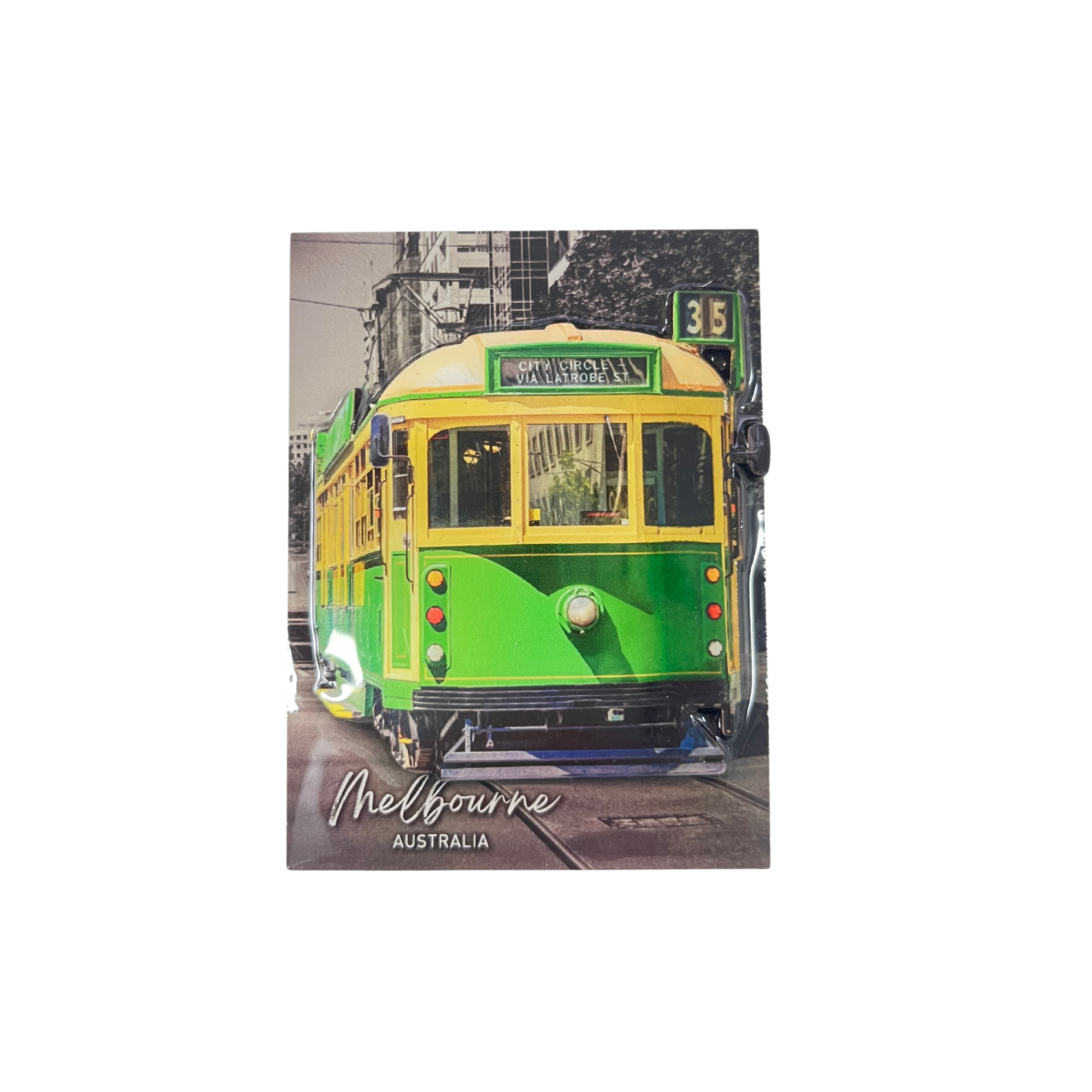 2 Layer Magnet - Melbourne Tram - Wilmot Harvey