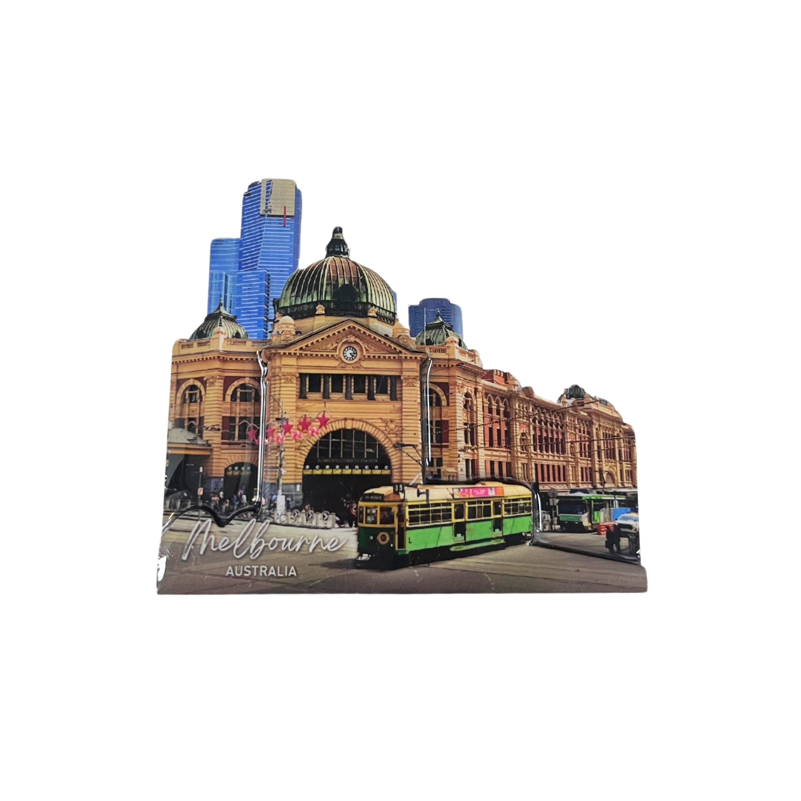 2 Layer Magnet - Flinders Street Station