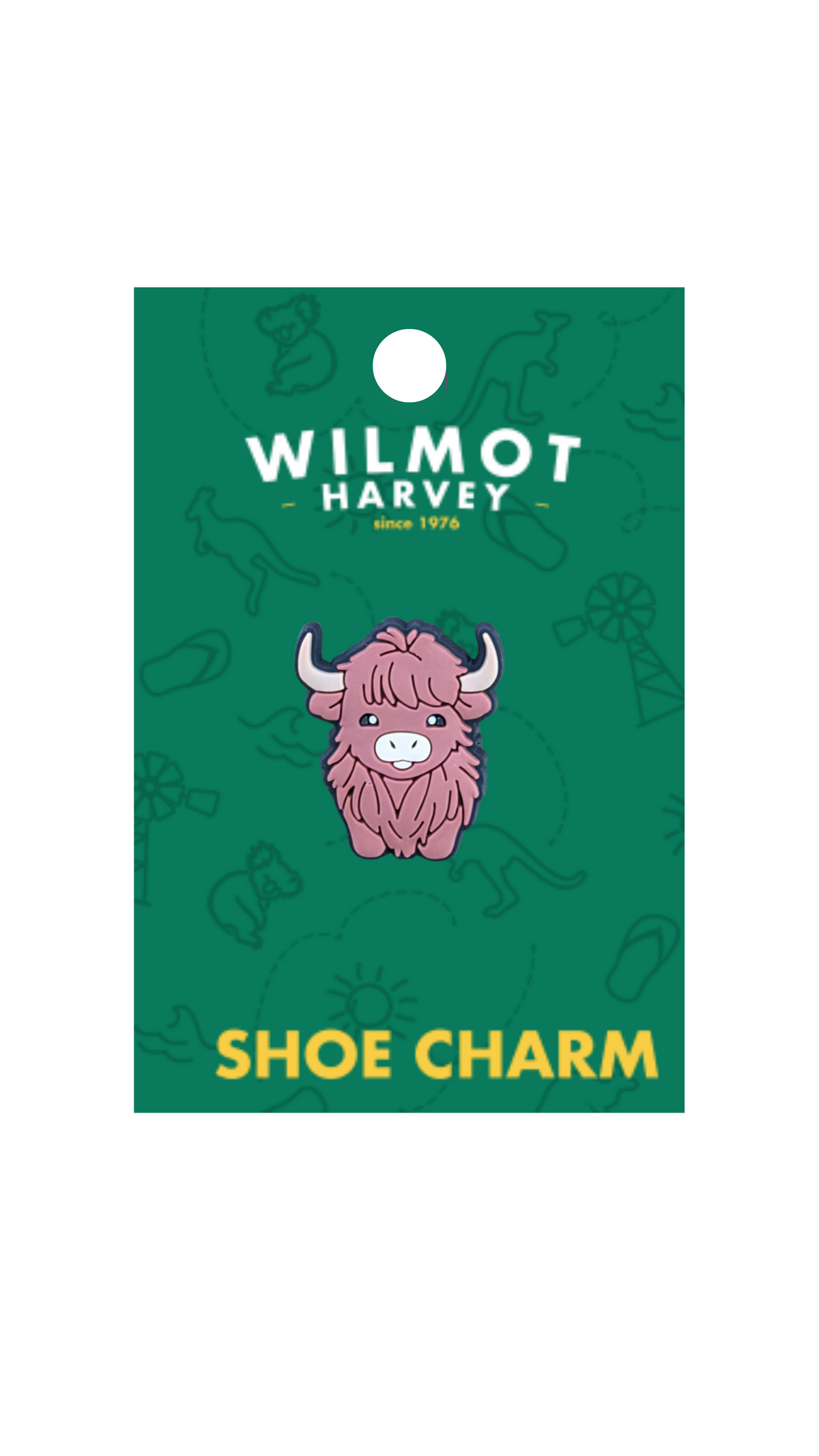 Shoe Charm - Highland Cow