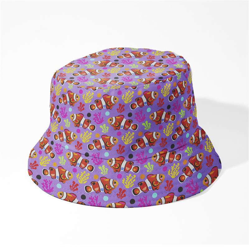 Pete Cromer Kid's Bucket Hat - Clown Fish