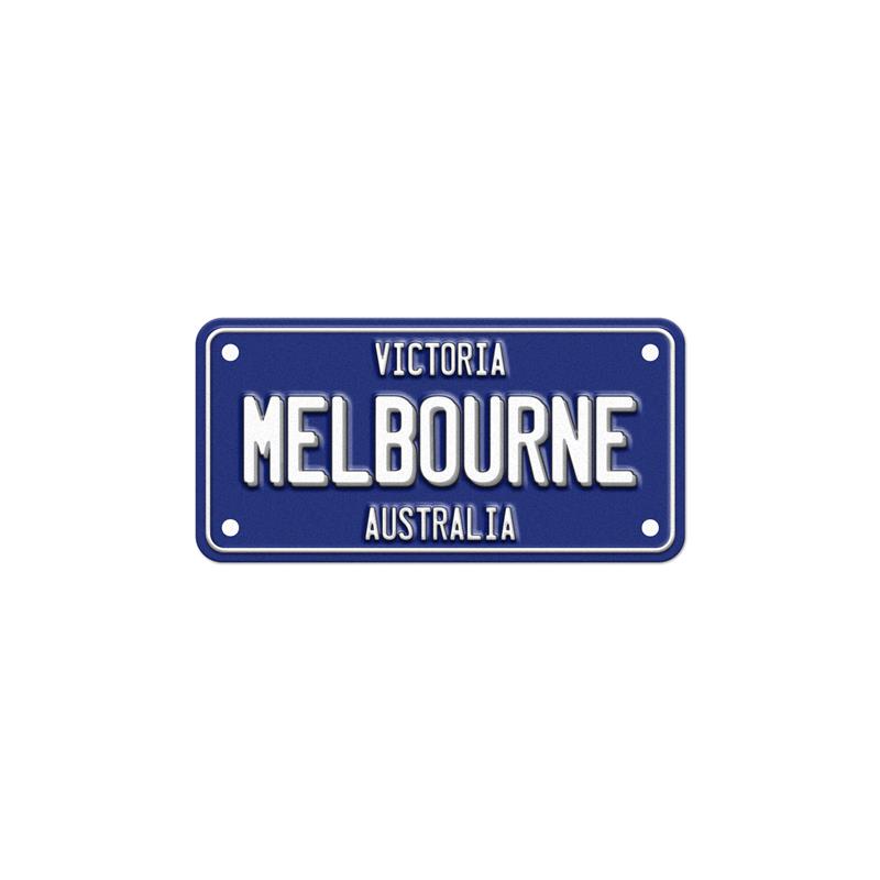 Number Plate Magnet - Melbourne