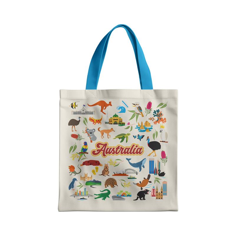 Tote Bag - Australia Icons - Wilmot Harvey