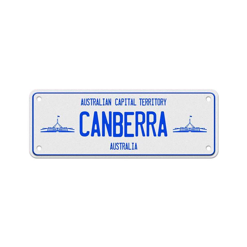 Number Plate Full Size - Canberra