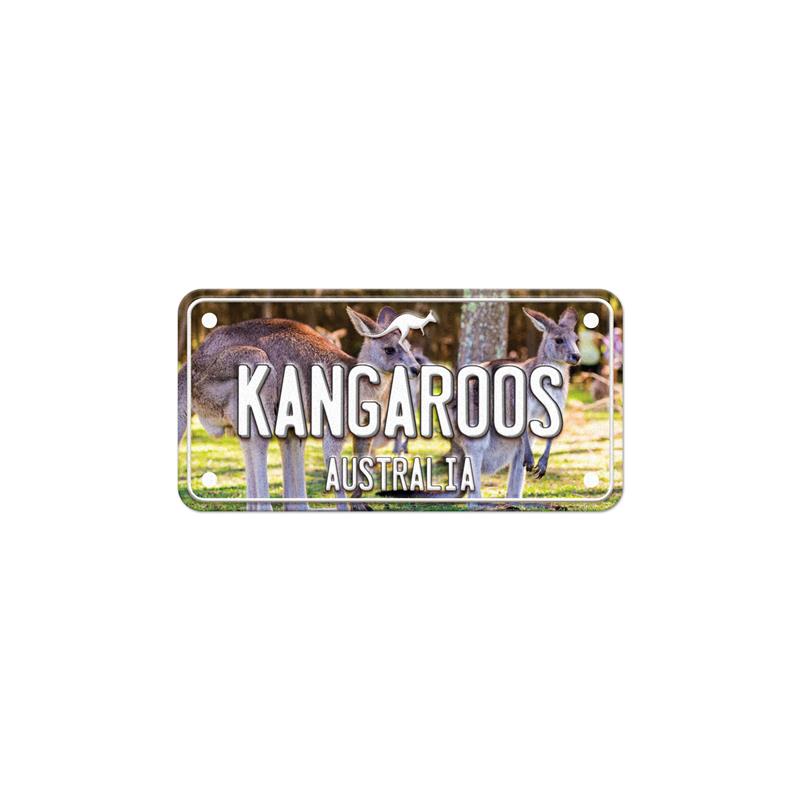Number Plate Magnet - Kangaroos Image