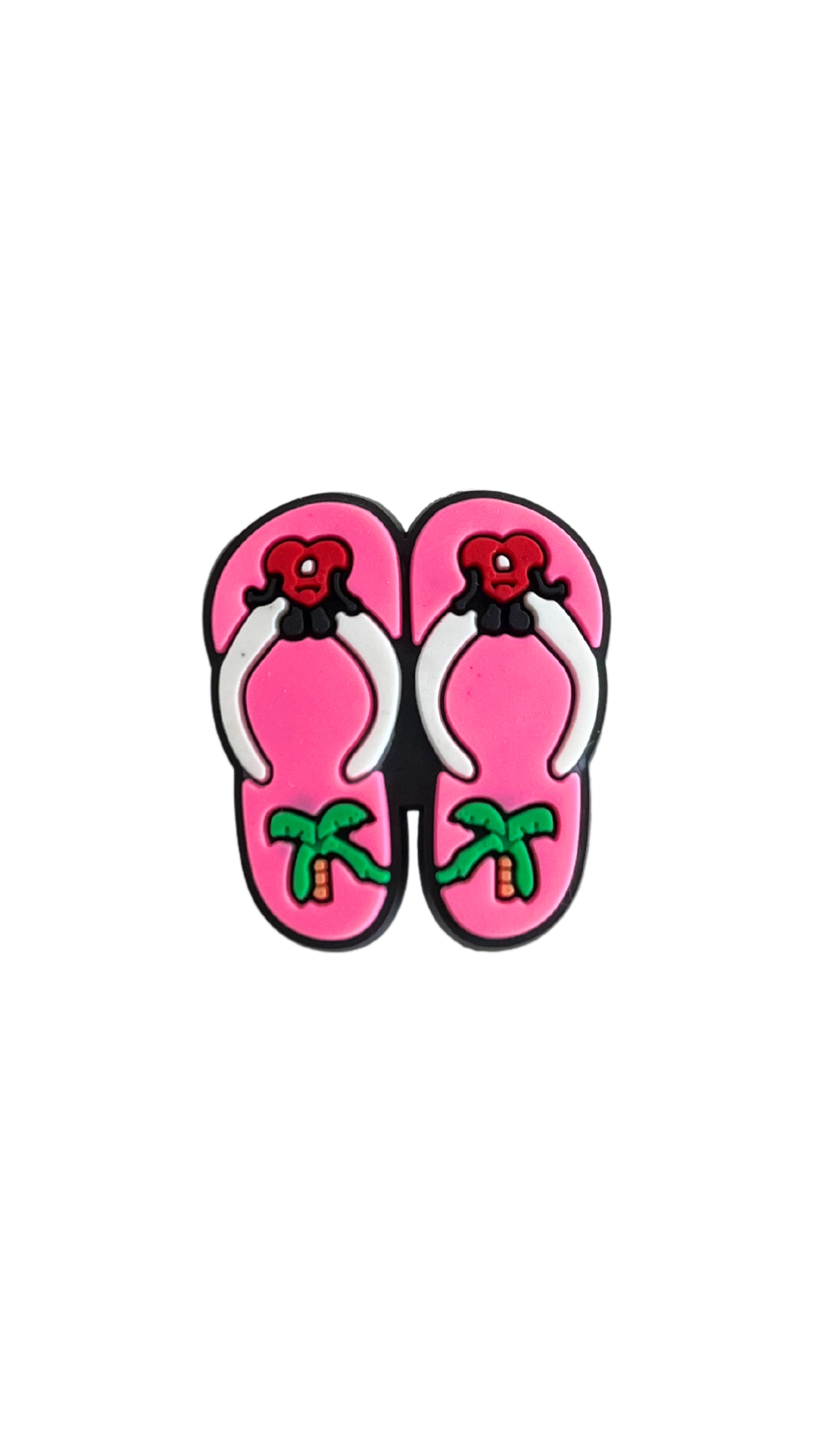 Shoe Charm - Pink Flip Flops