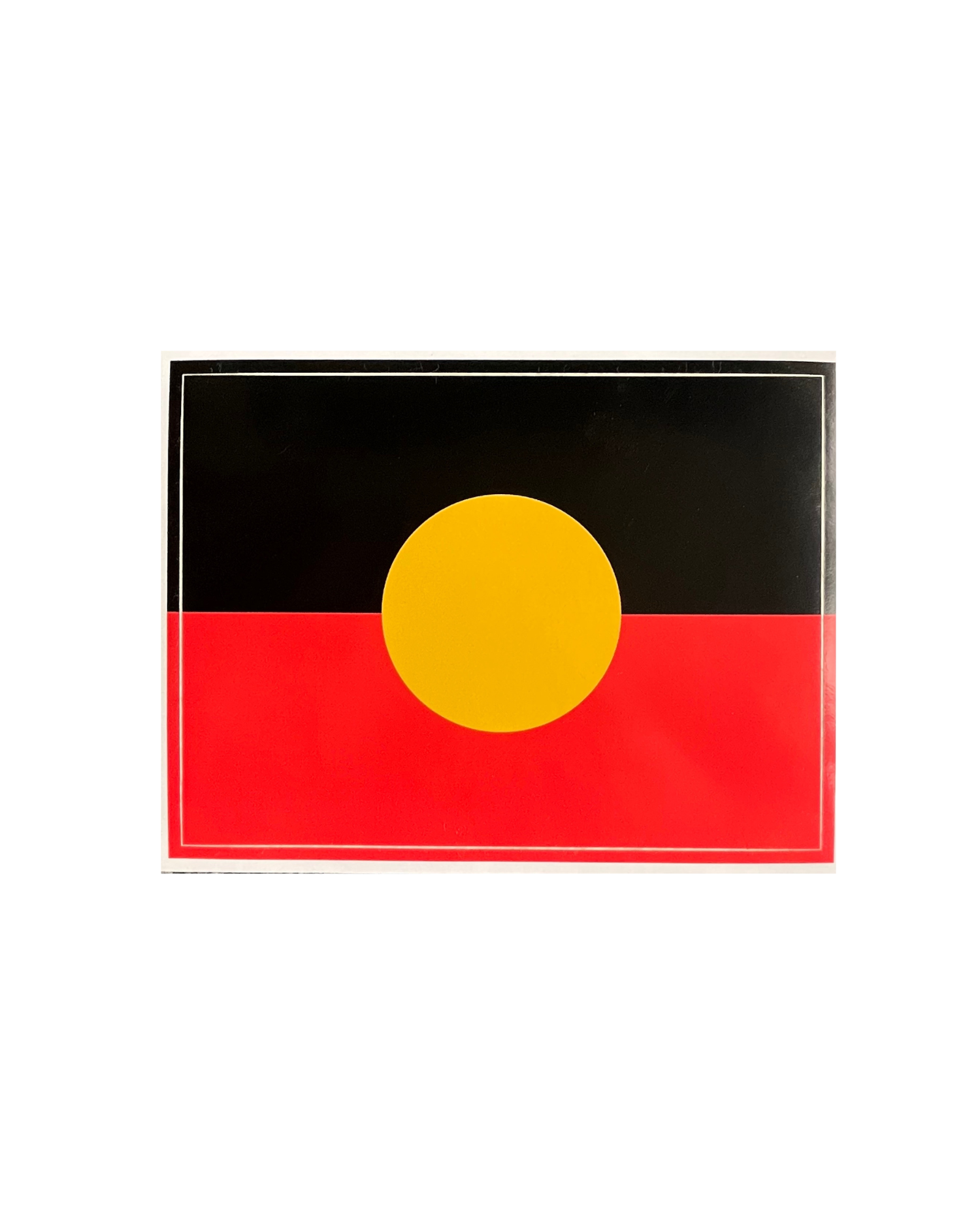Sticker - Aboriginal Flag