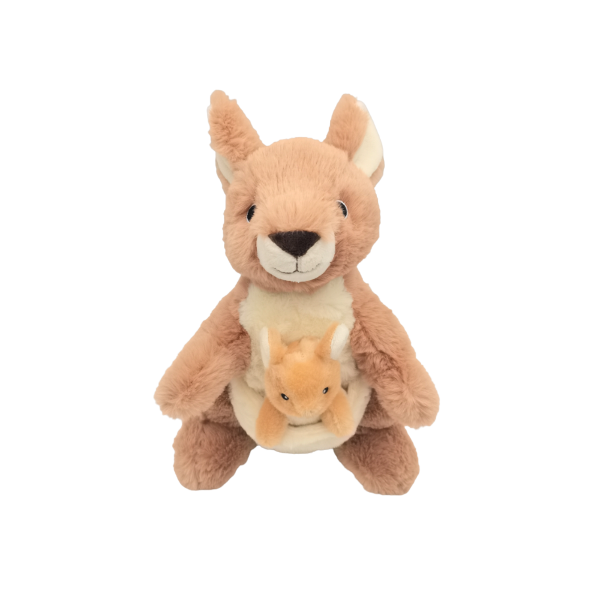 Plush Kangaroo with Baby - Wilmot Harvey