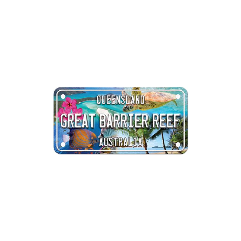 Number Plate Magnet - Great Barrier Reef