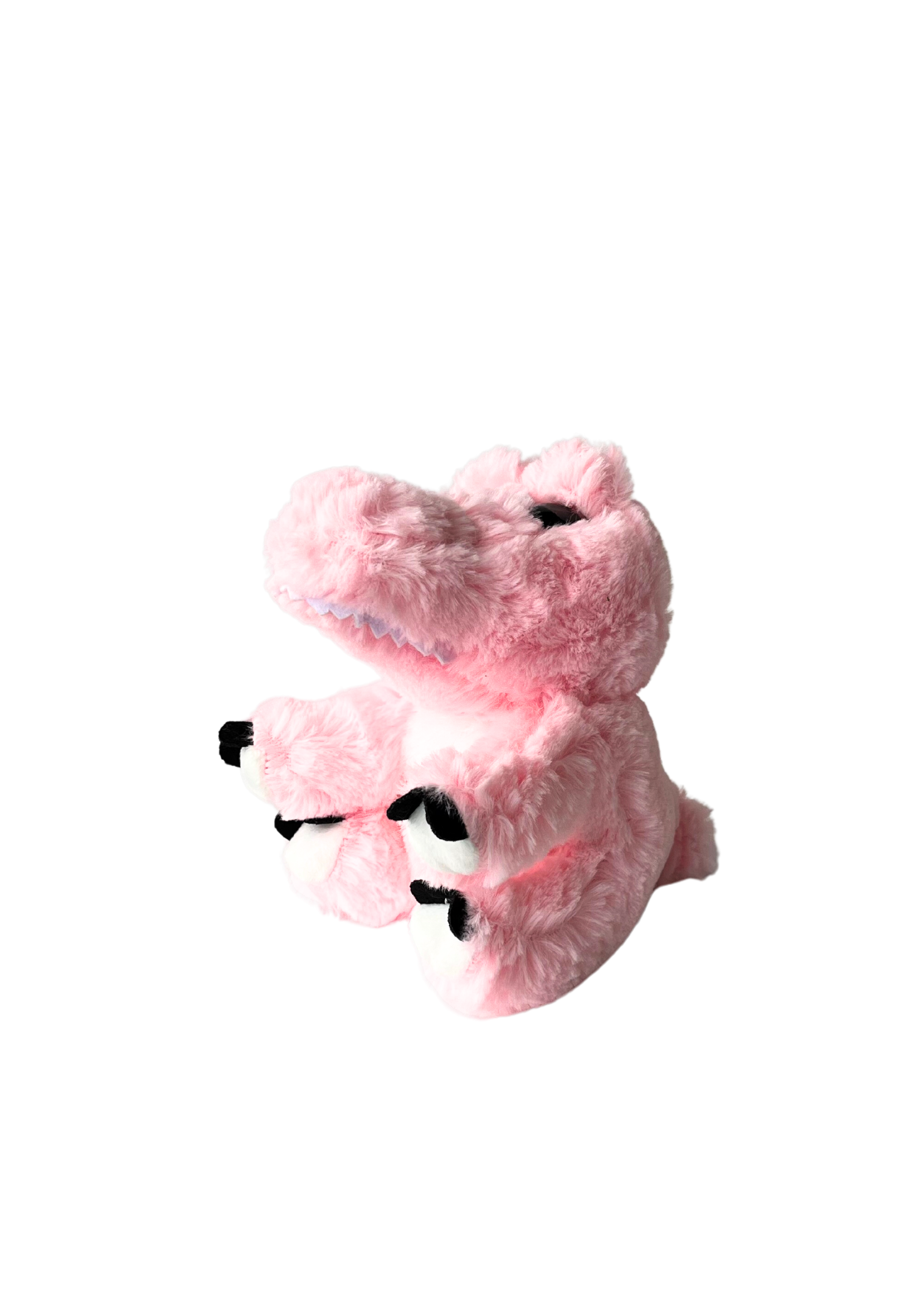 Plush Big Eyed Crocodile - Pink - Wilmot Harvey