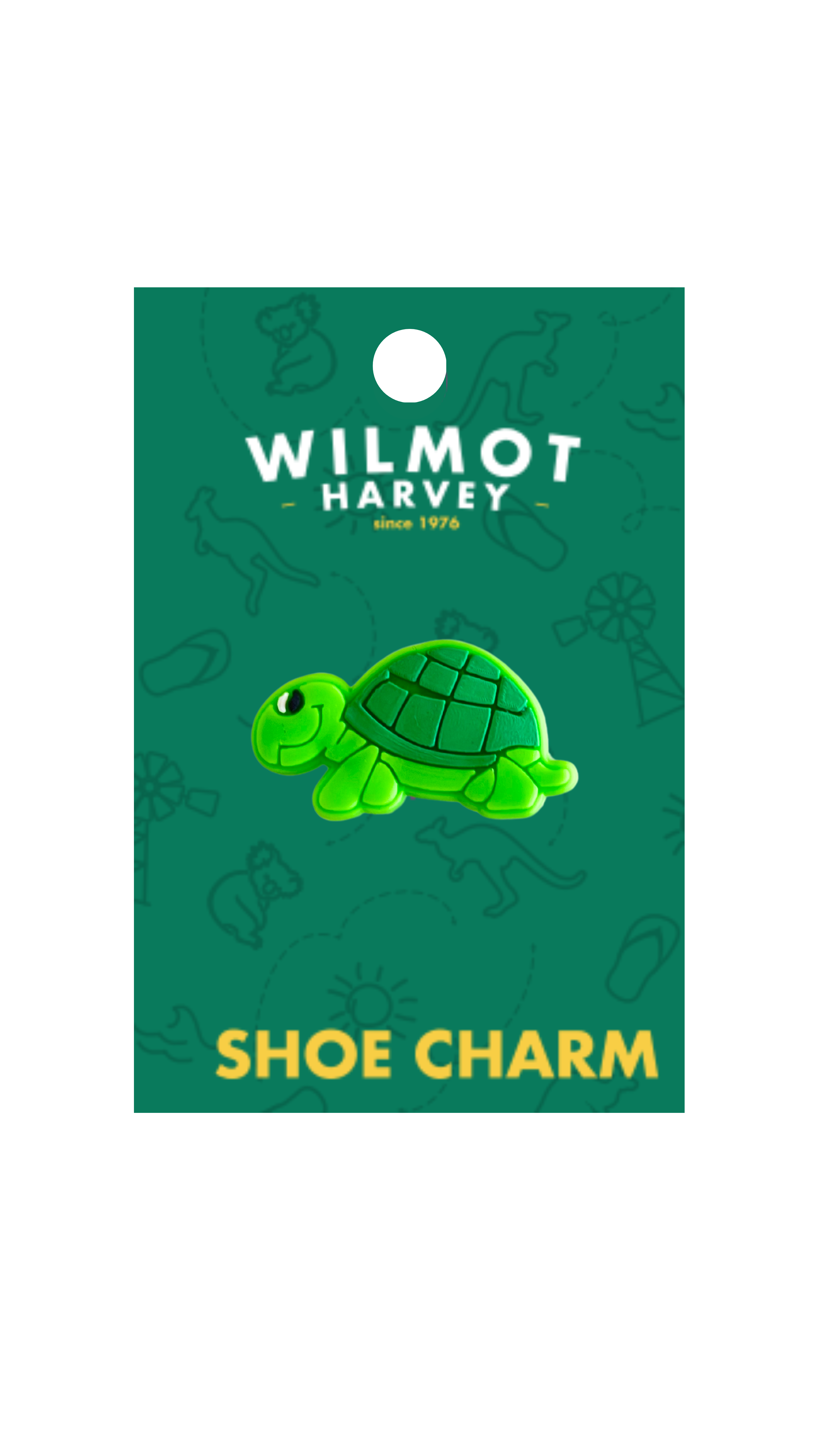 Shoe Charm - Turtle Green - Wilmot Harvey