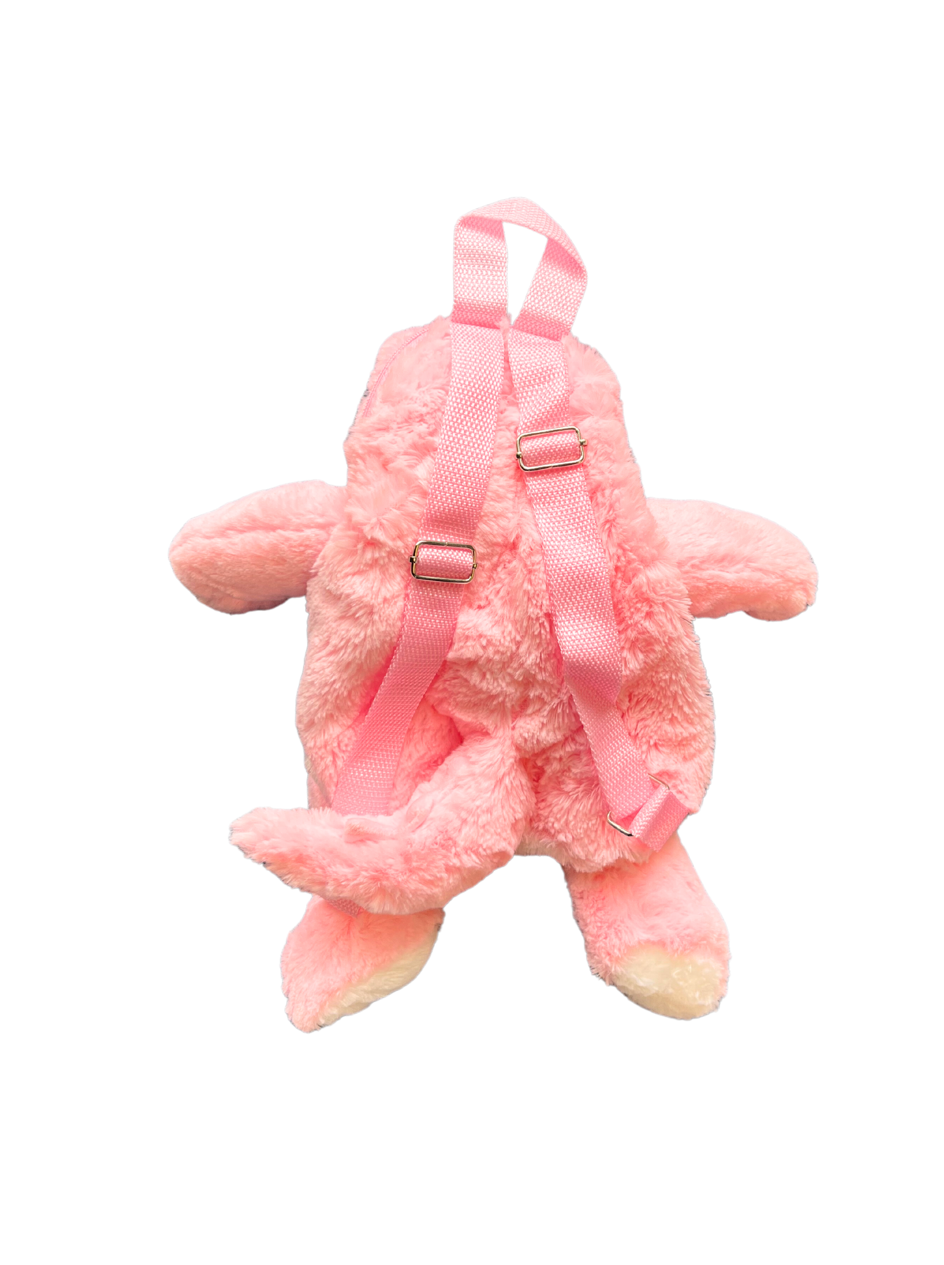 Plush Crocodile Backpack - Pink - Wilmot Harvey