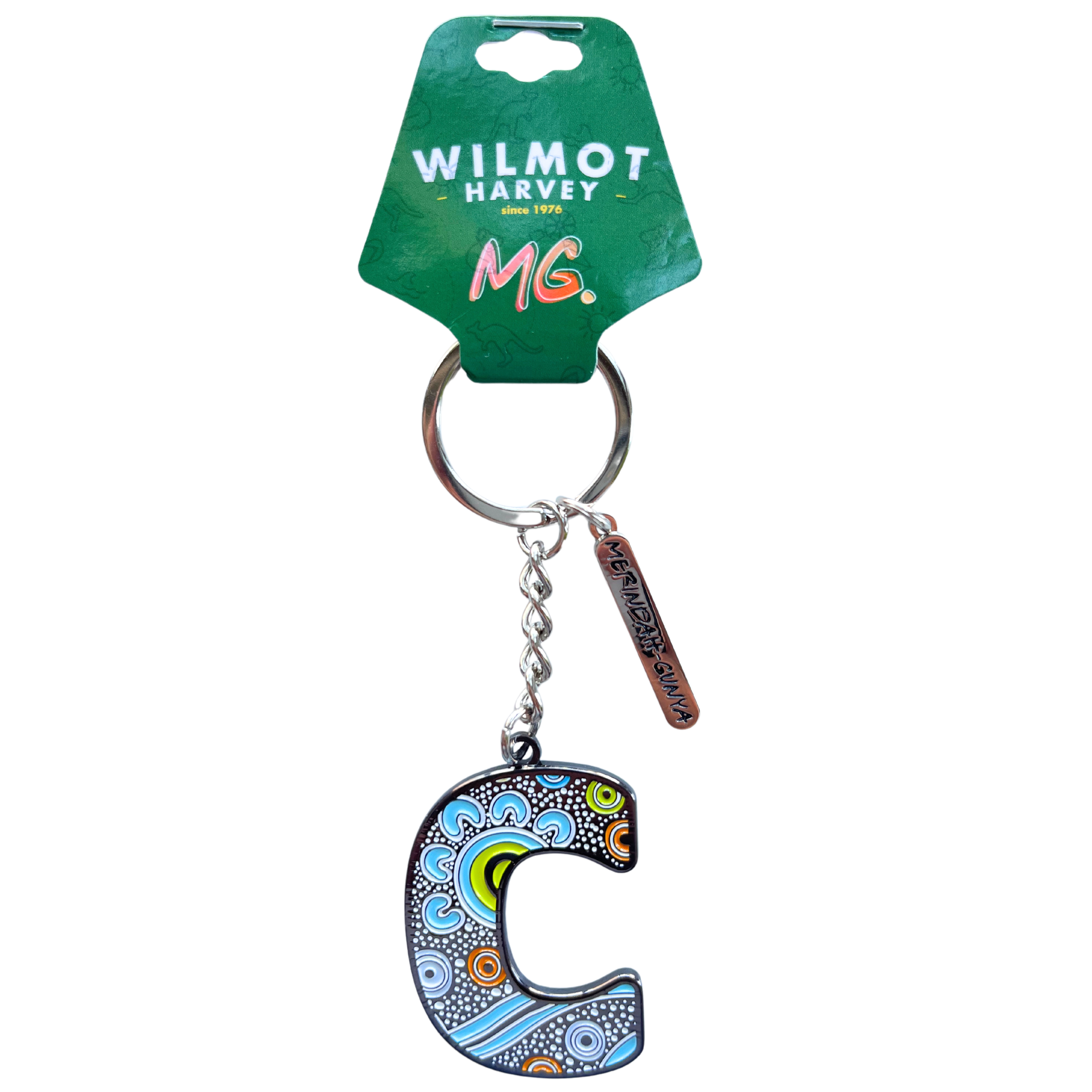 Metal Keyring - Alphabet Taynto by Merindah-Gunya
