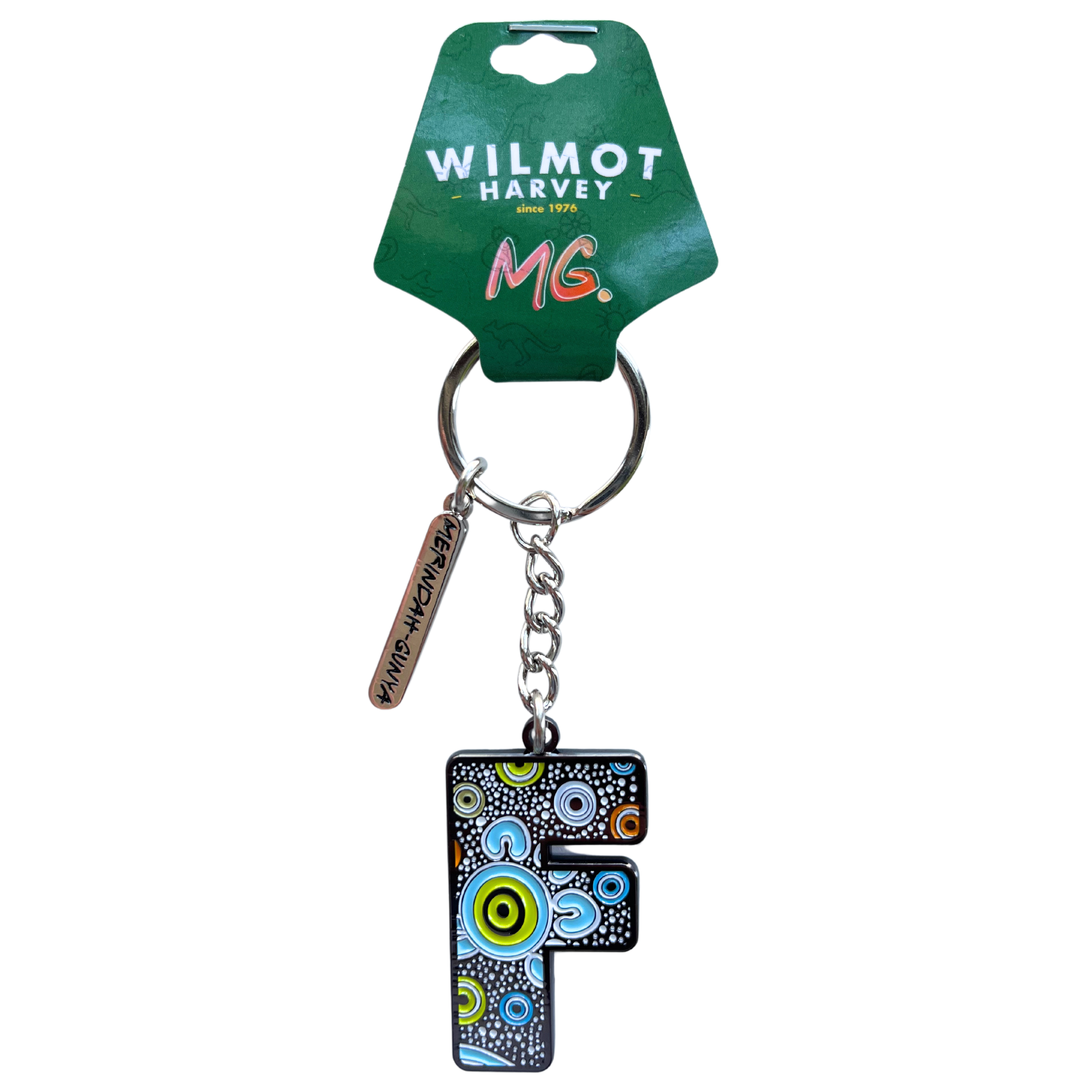 Metal Keyring - Alphabet Taynto by Merindah-Gunya