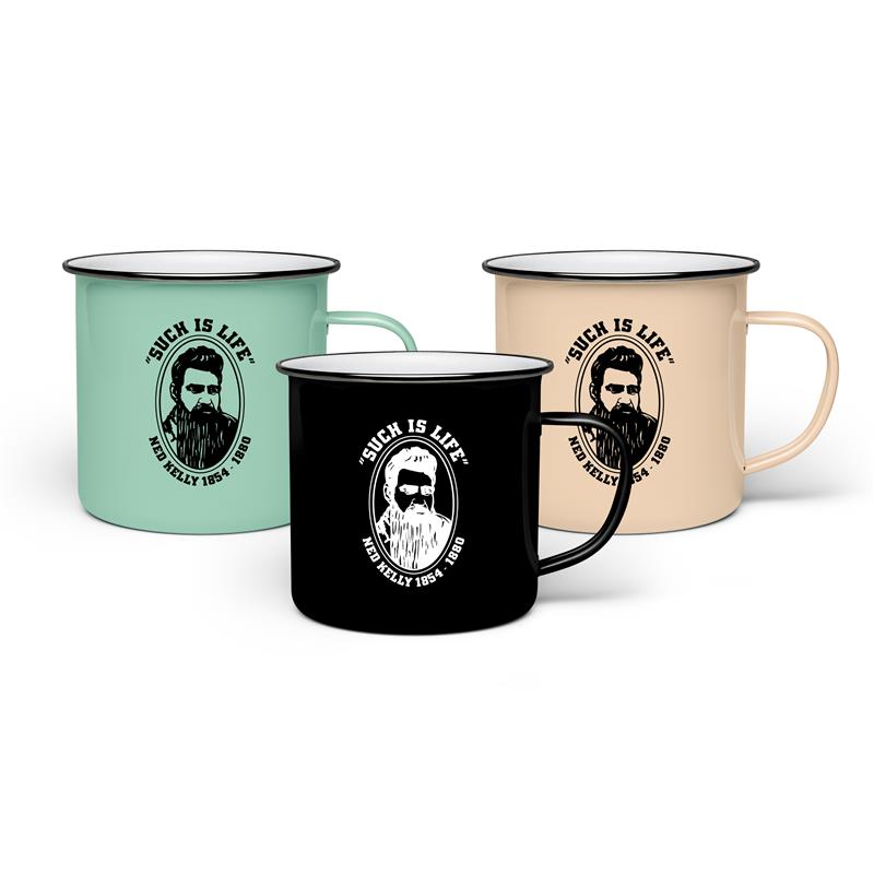 Enamel Mug - 8cm Ned Kelly