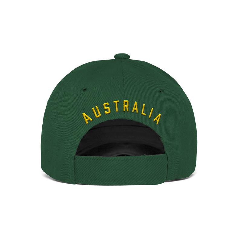 Cap - Kangaroo Green and Gold