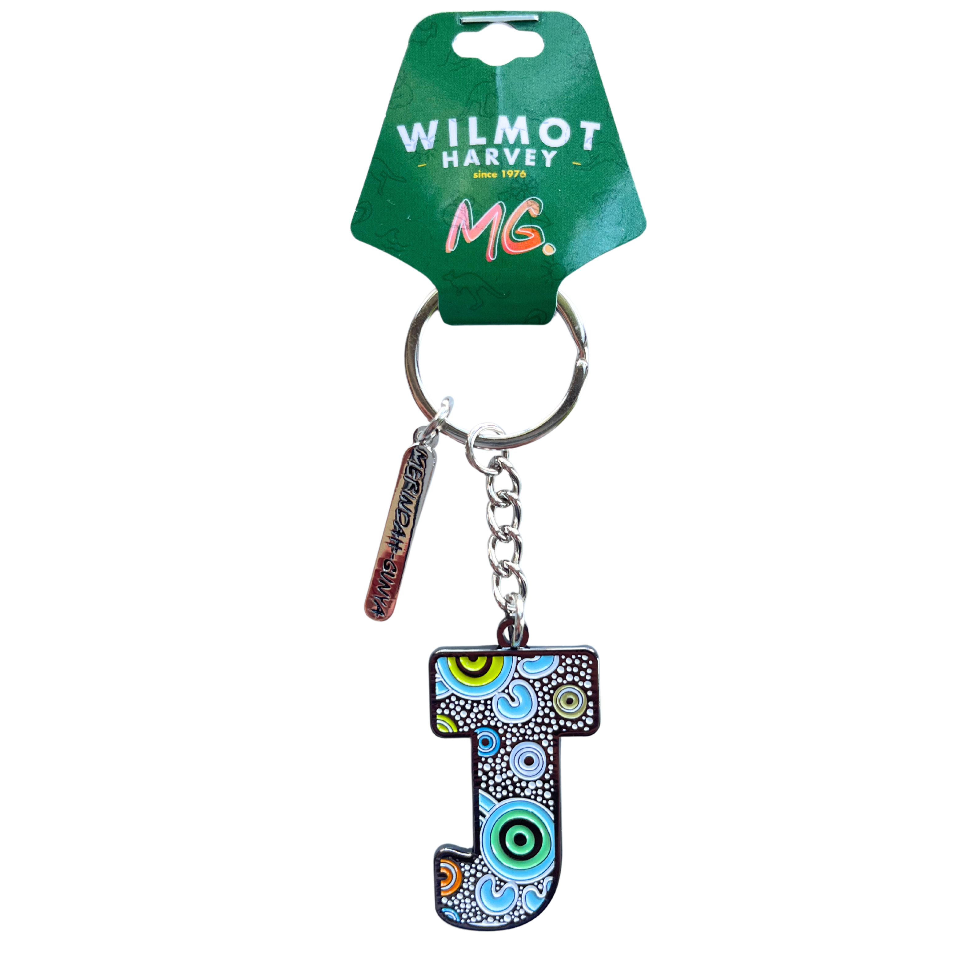 Metal Keyring - Alphabet Taynto by Merindah-Gunya