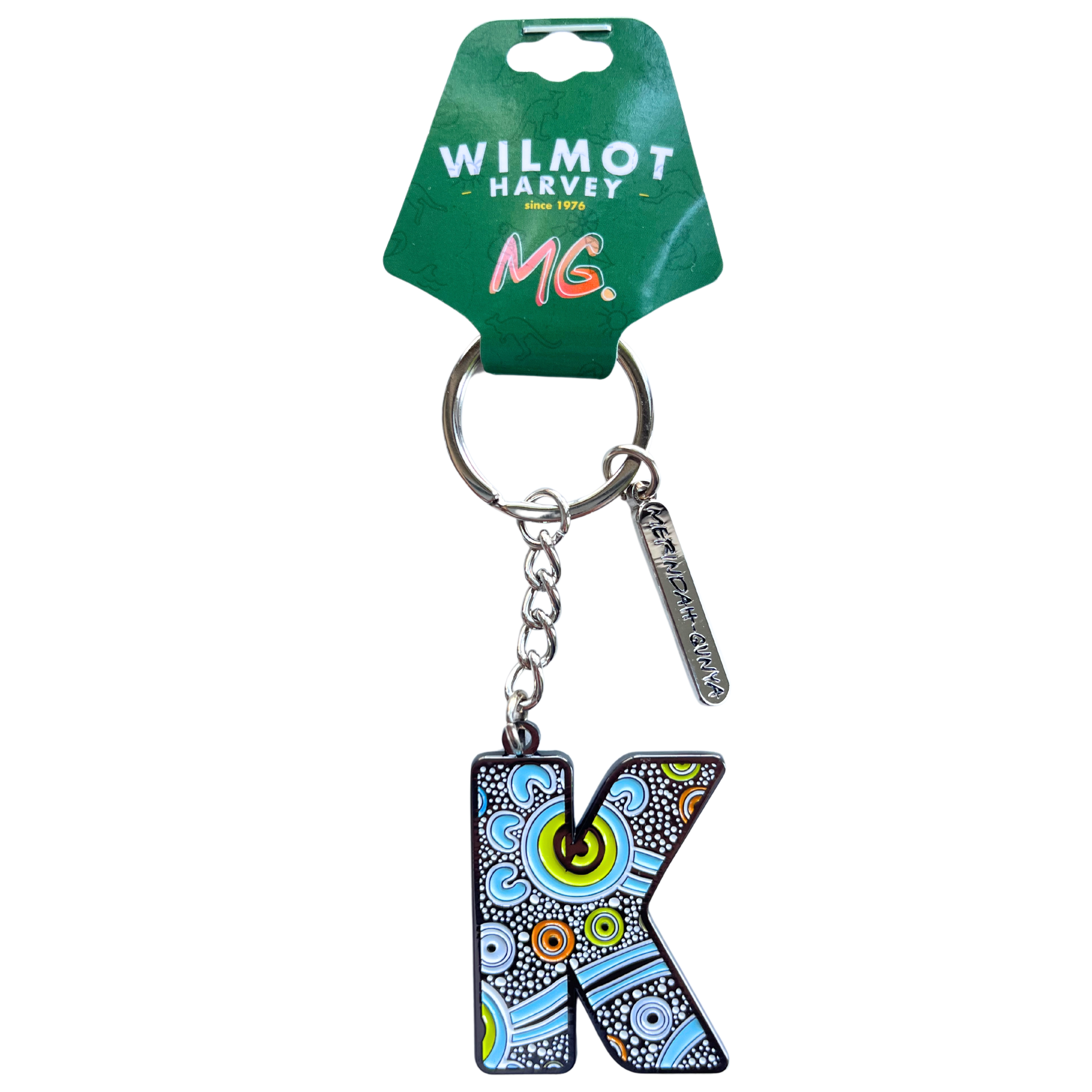 Metal Keyring - Alphabet Taynto by Merindah-Gunya