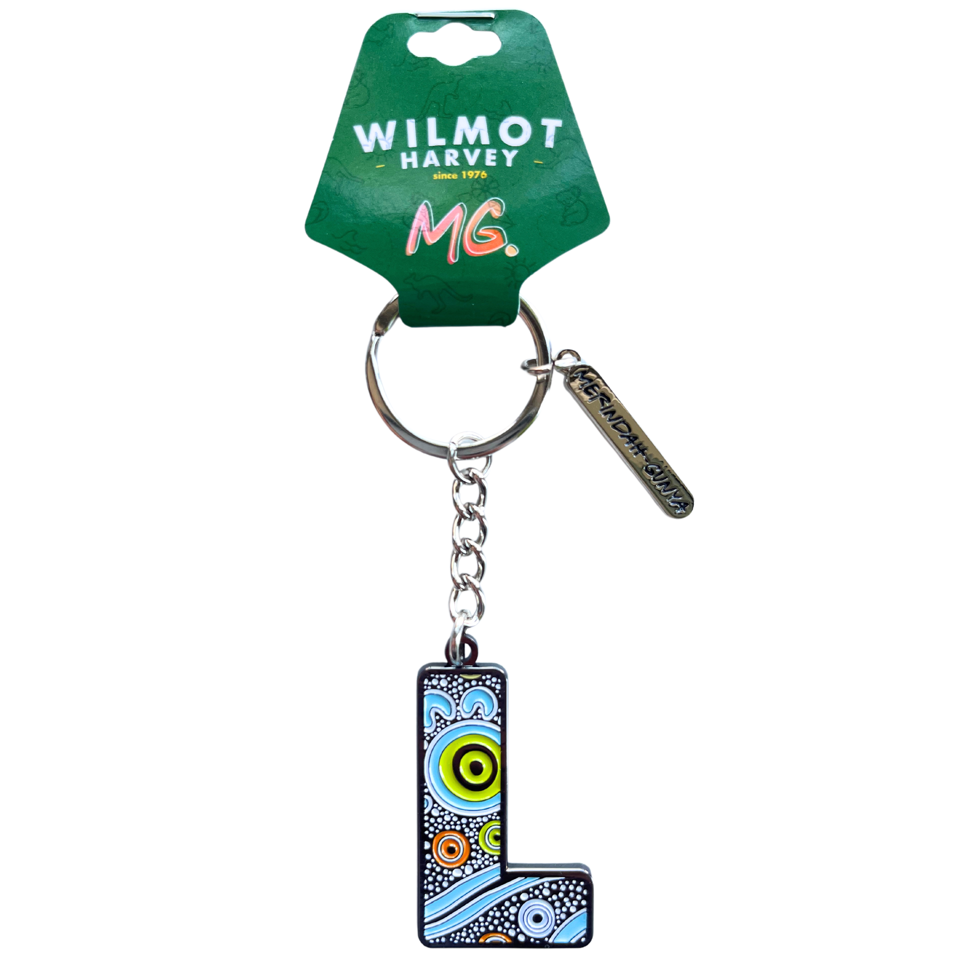 Metal Keyring - Alphabet Taynto by Merindah-Gunya
