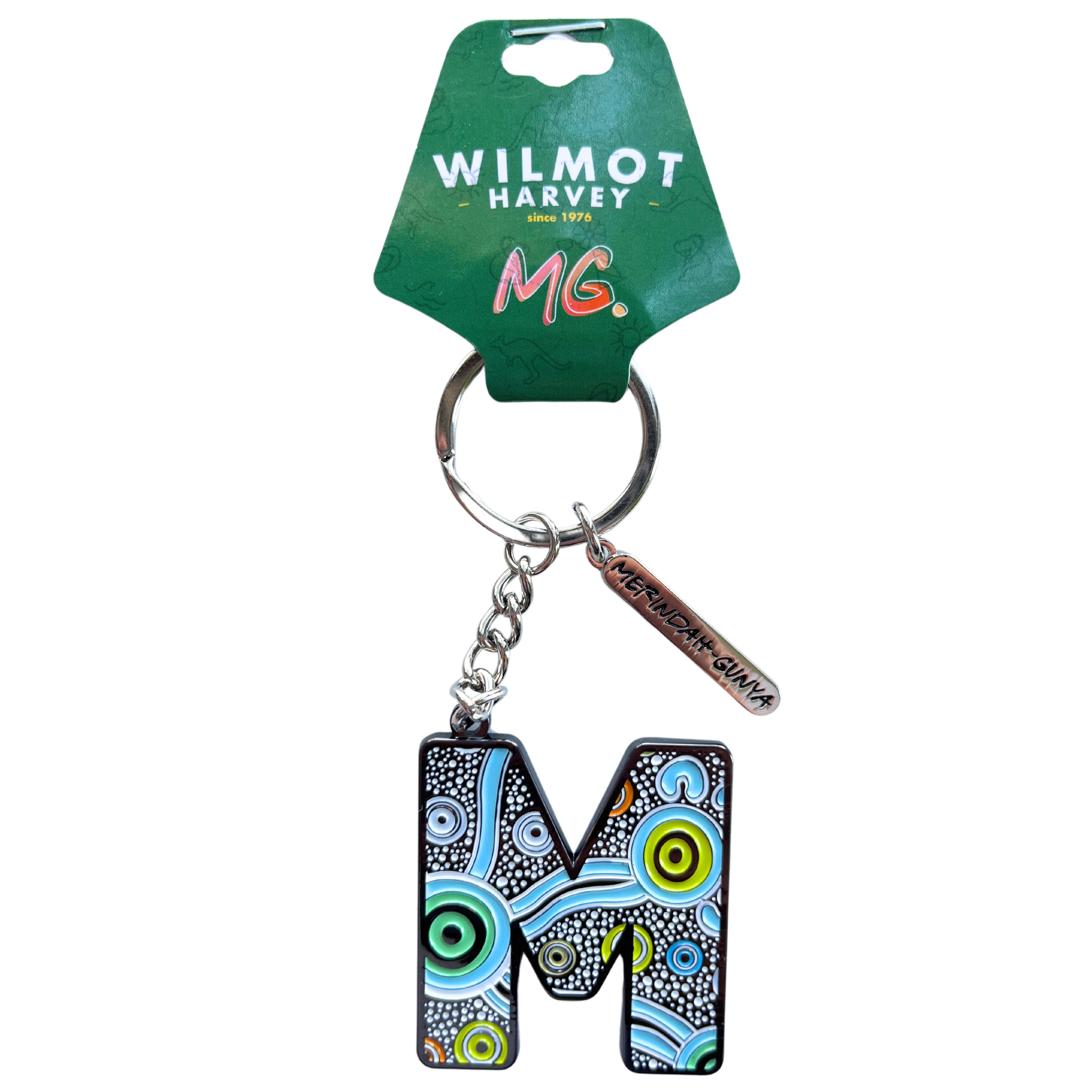 Metal Keyring - Alphabet Taynto by Merindah-Gunya