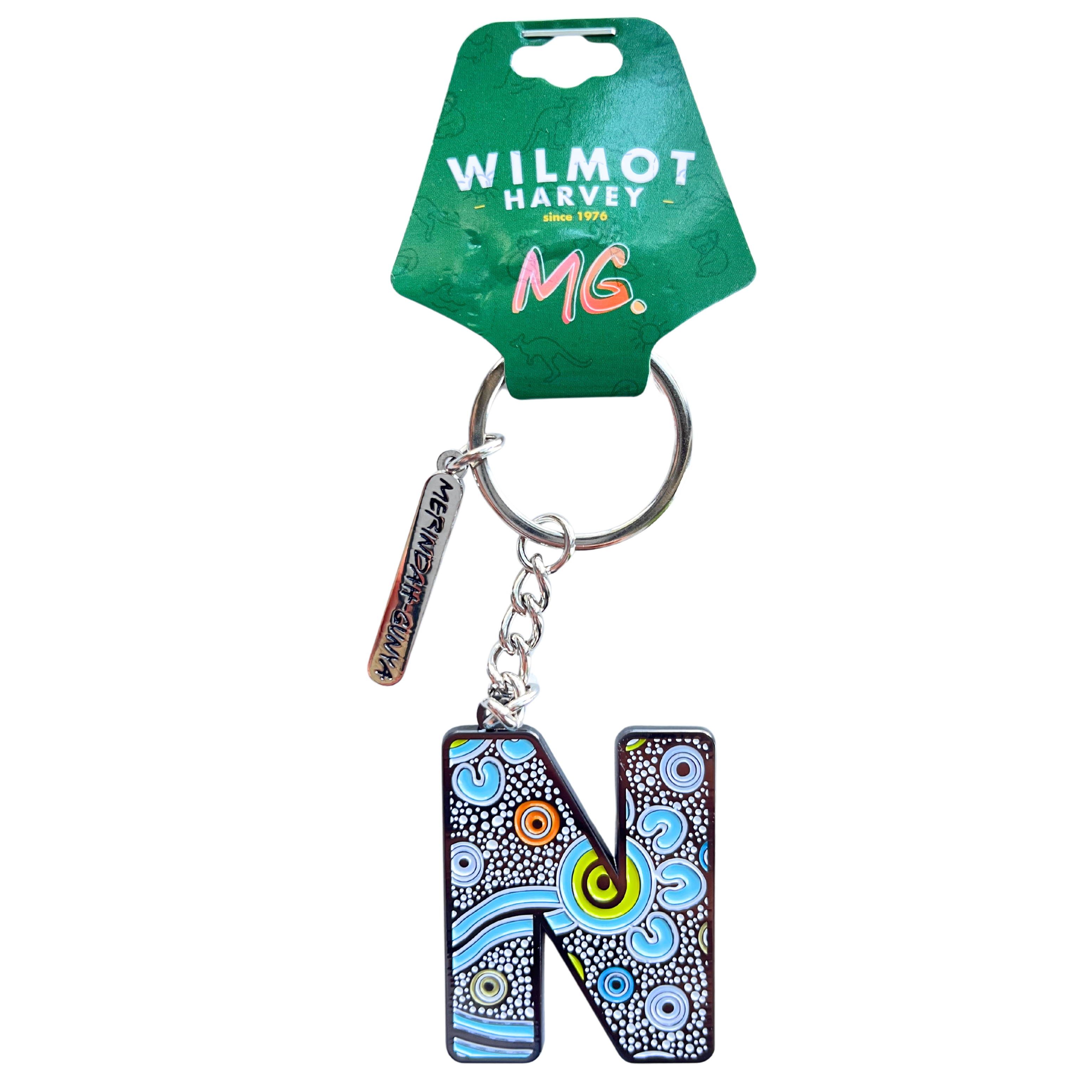 Metal Keyring - Alphabet Taynto by Merindah-Gunya