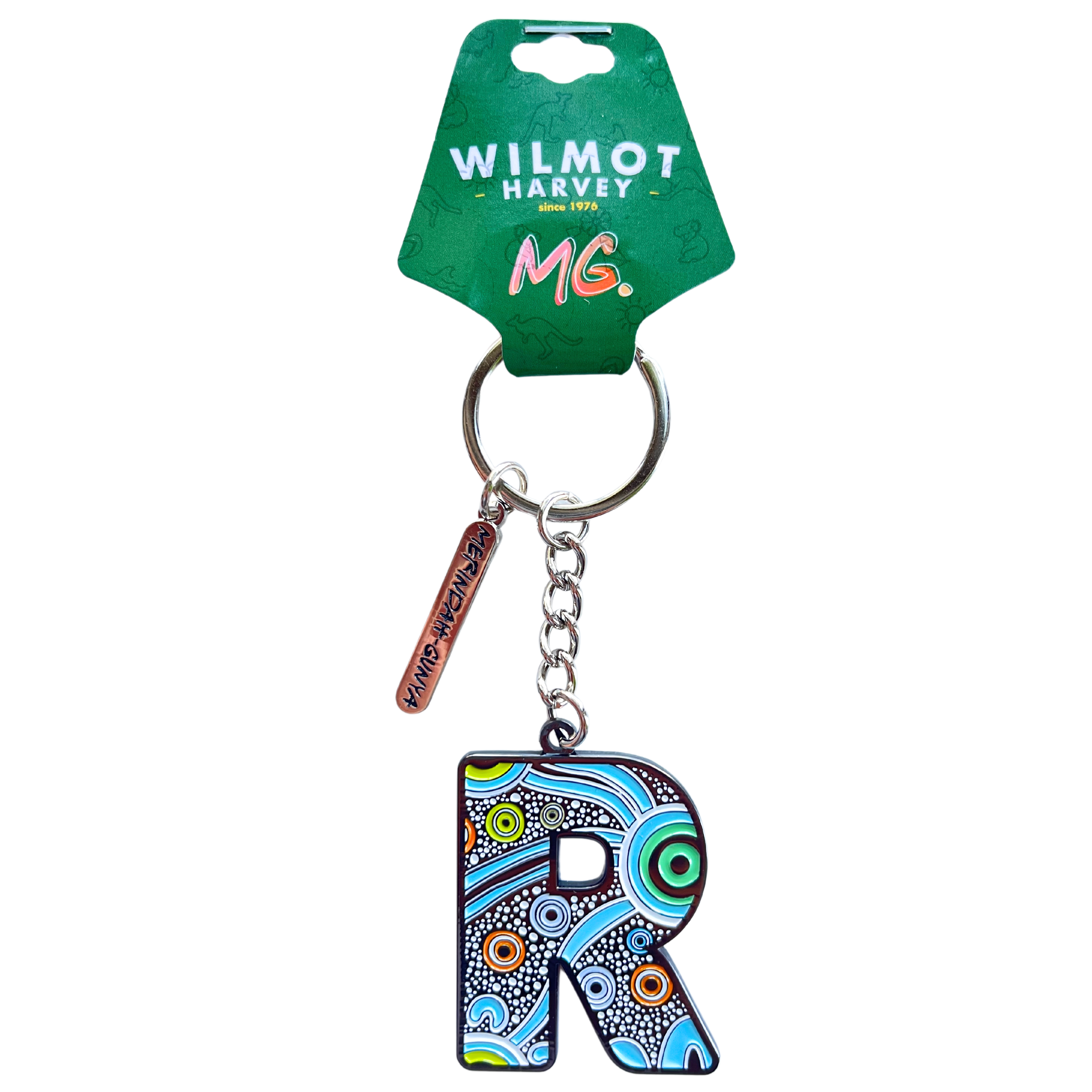 Metal Keyring - Alphabet Taynto by Merindah-Gunya