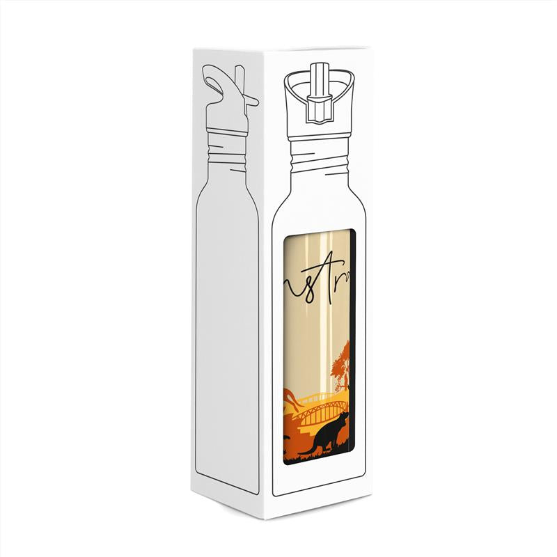 Drink Bottle - Australia Silhouette