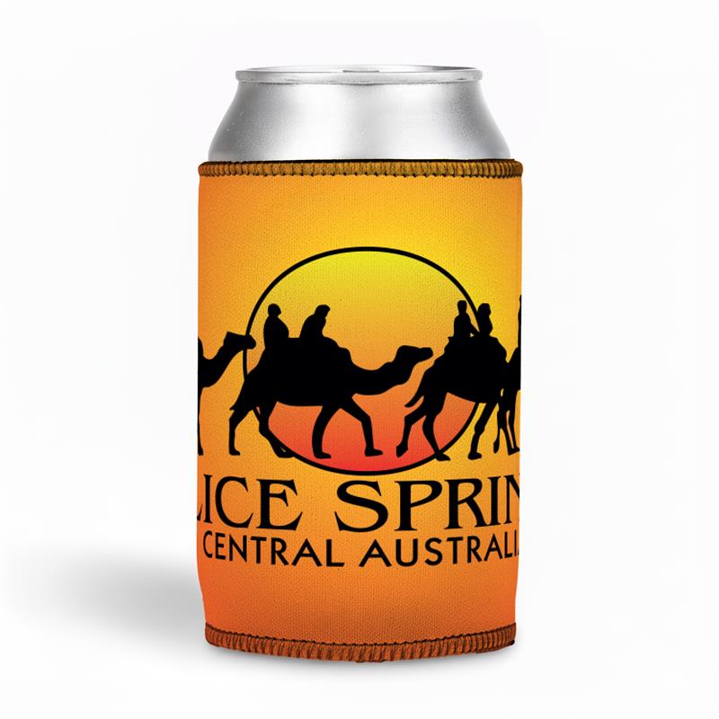 Stubby Holder - Alice Springs Sunset Camel
