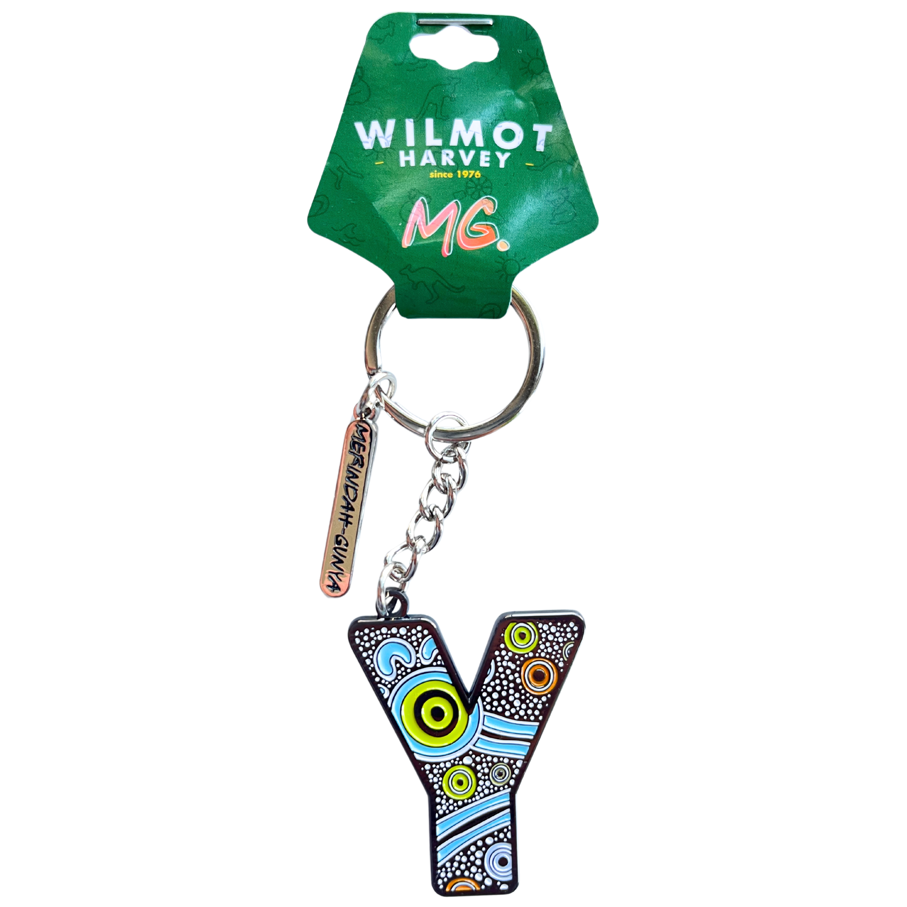Metal Keyring - Alphabet Taynto by Merindah-Gunya
