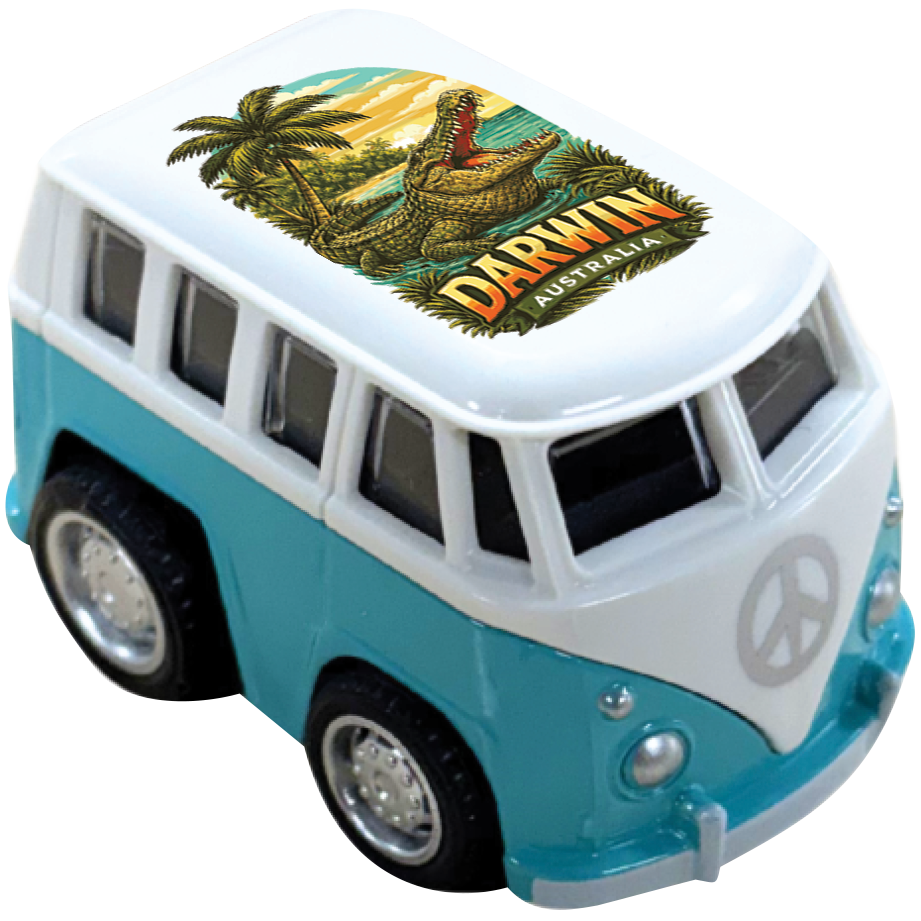 Diecast Pullback Kombi Van - Darwin