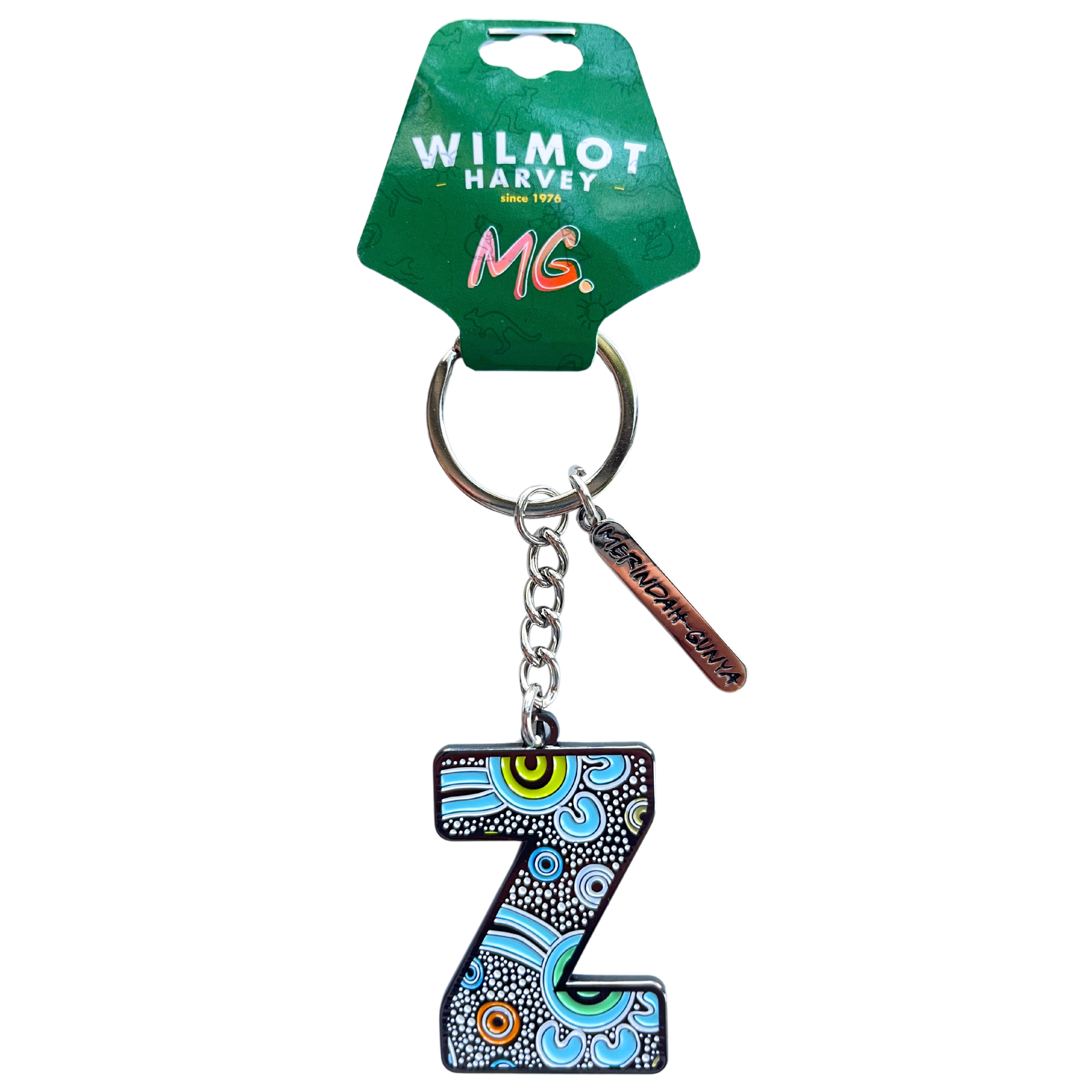 Metal Keyring - Alphabet Taynto by Merindah-Gunya