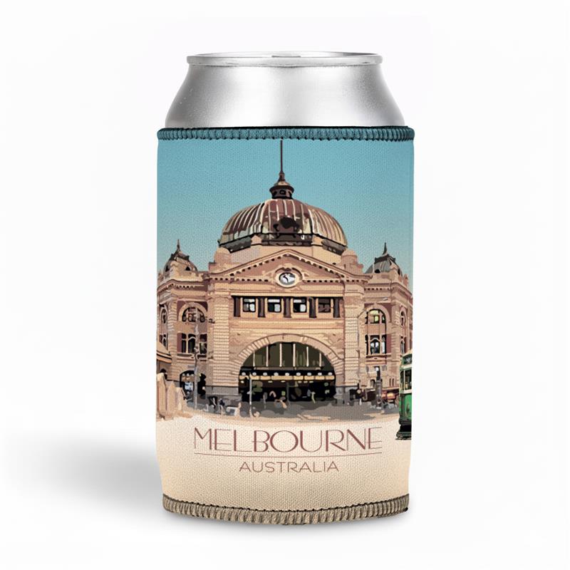 Stubby Holder - Melbourne Vintage