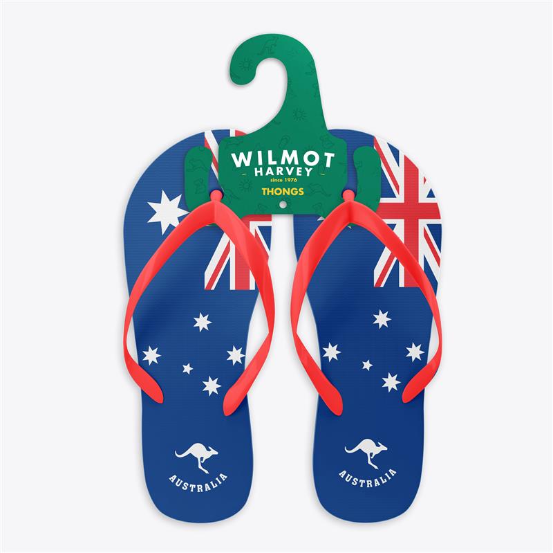 Thongs - Australia Flag