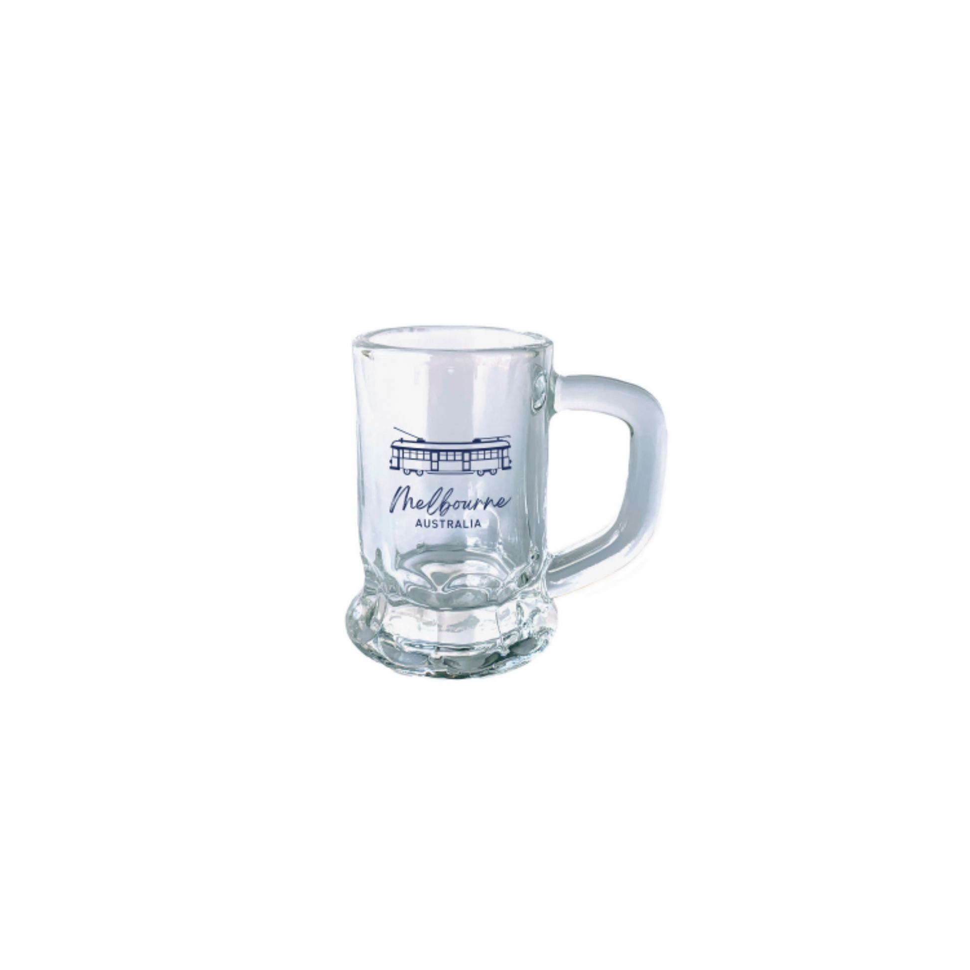 Beer Mug Shot Glass - Melbourne Tram - Wilmot Harvey