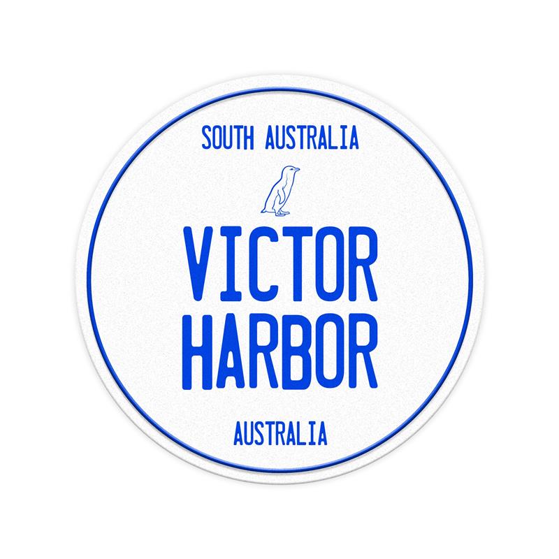 Number Plate Magnet - Victor Harbor Round