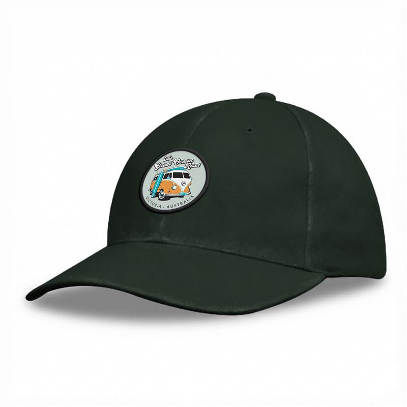 Cap with Great Ocean Road Kombi Van Woven Patch