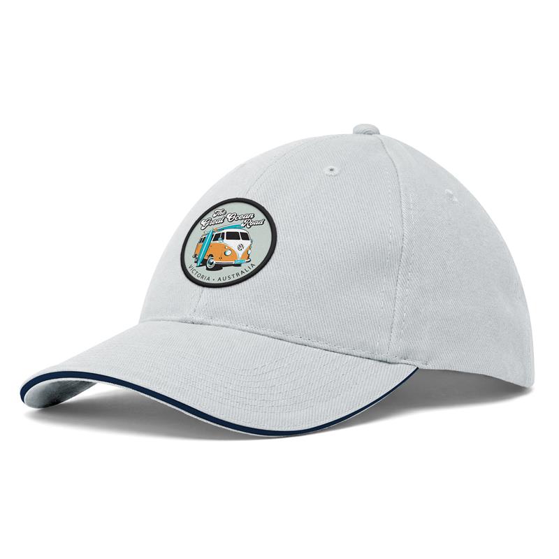 Cap with Great Ocean Road Kombi Van Woven Patch