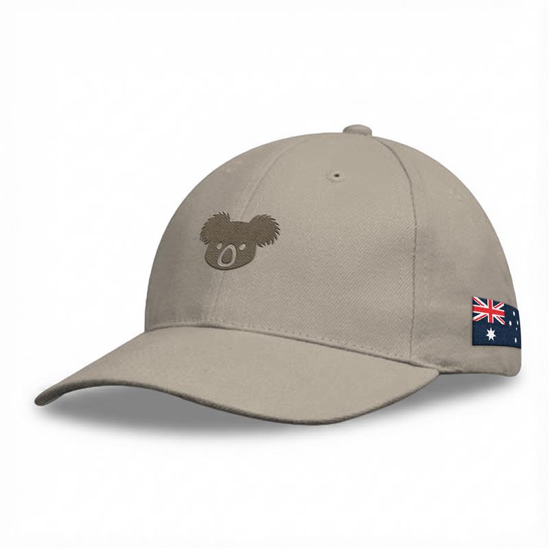 Cap - Koala with Australia Flag Stone