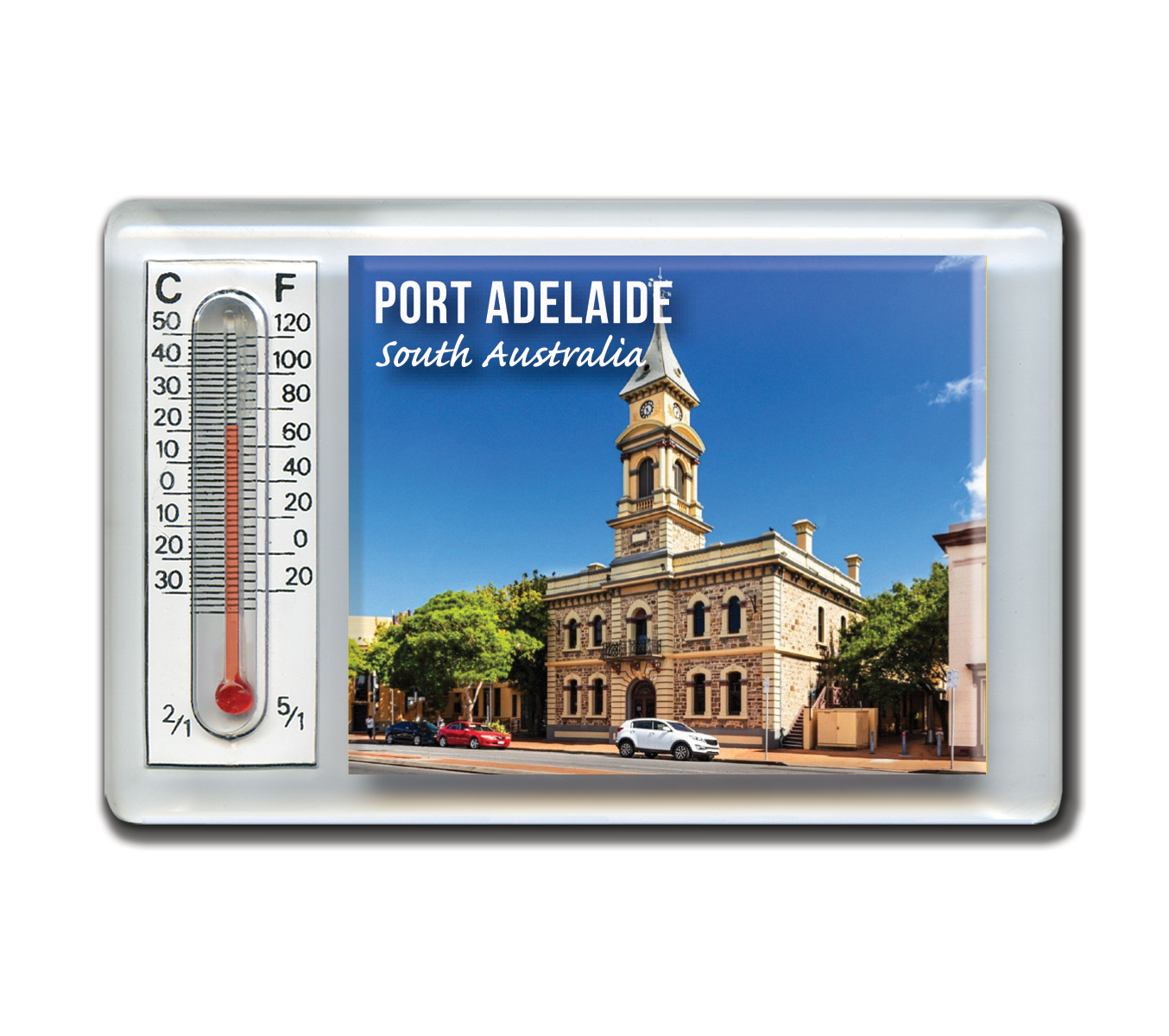 Thermometer Magnet - Port Adelaide