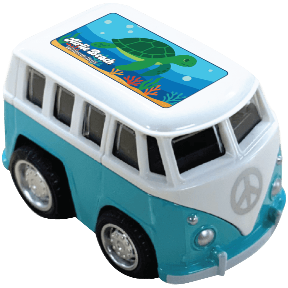 Diecast Pullback Kombi Van - Airlie Beach