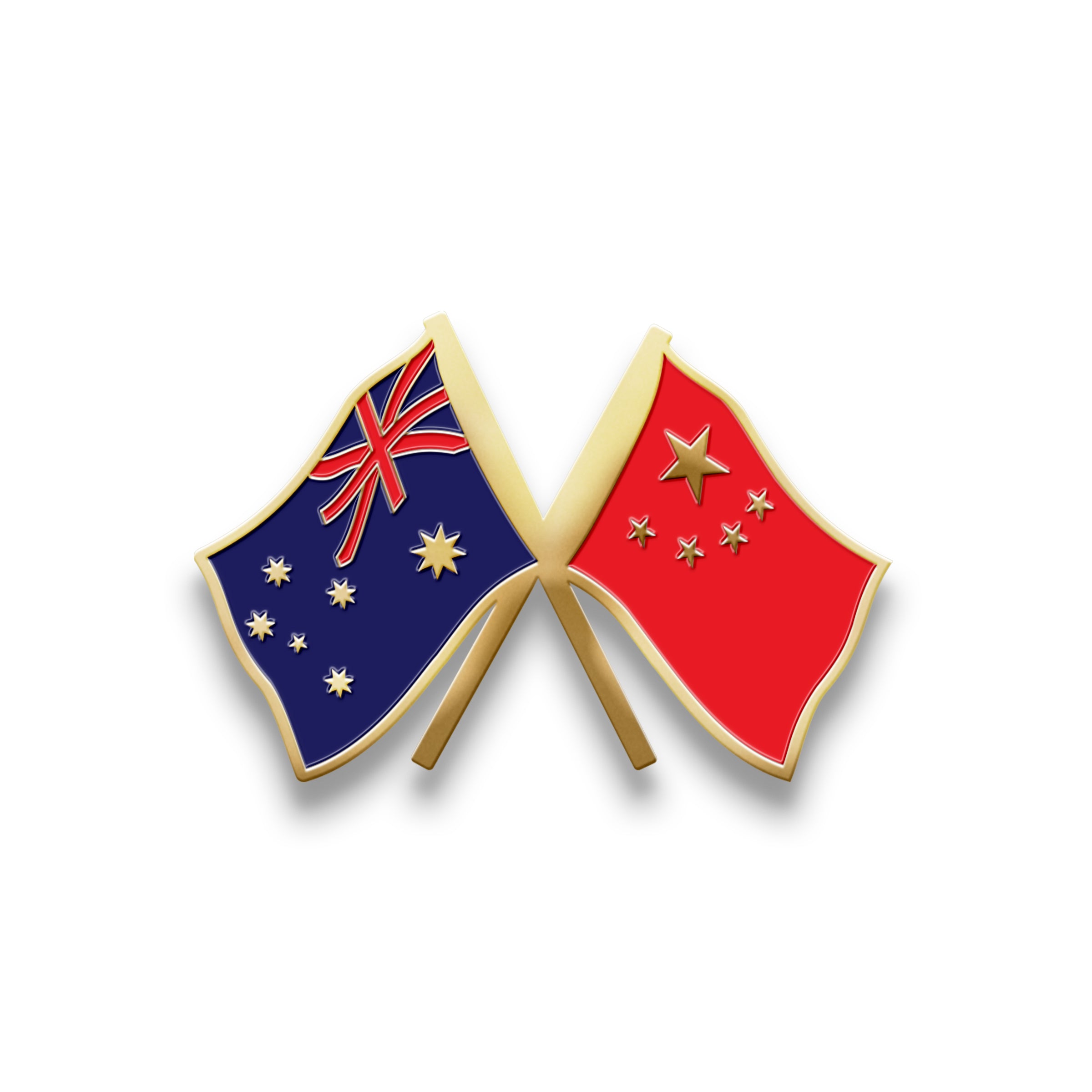 Hat Badge - Australia/China - Wilmot Harvey