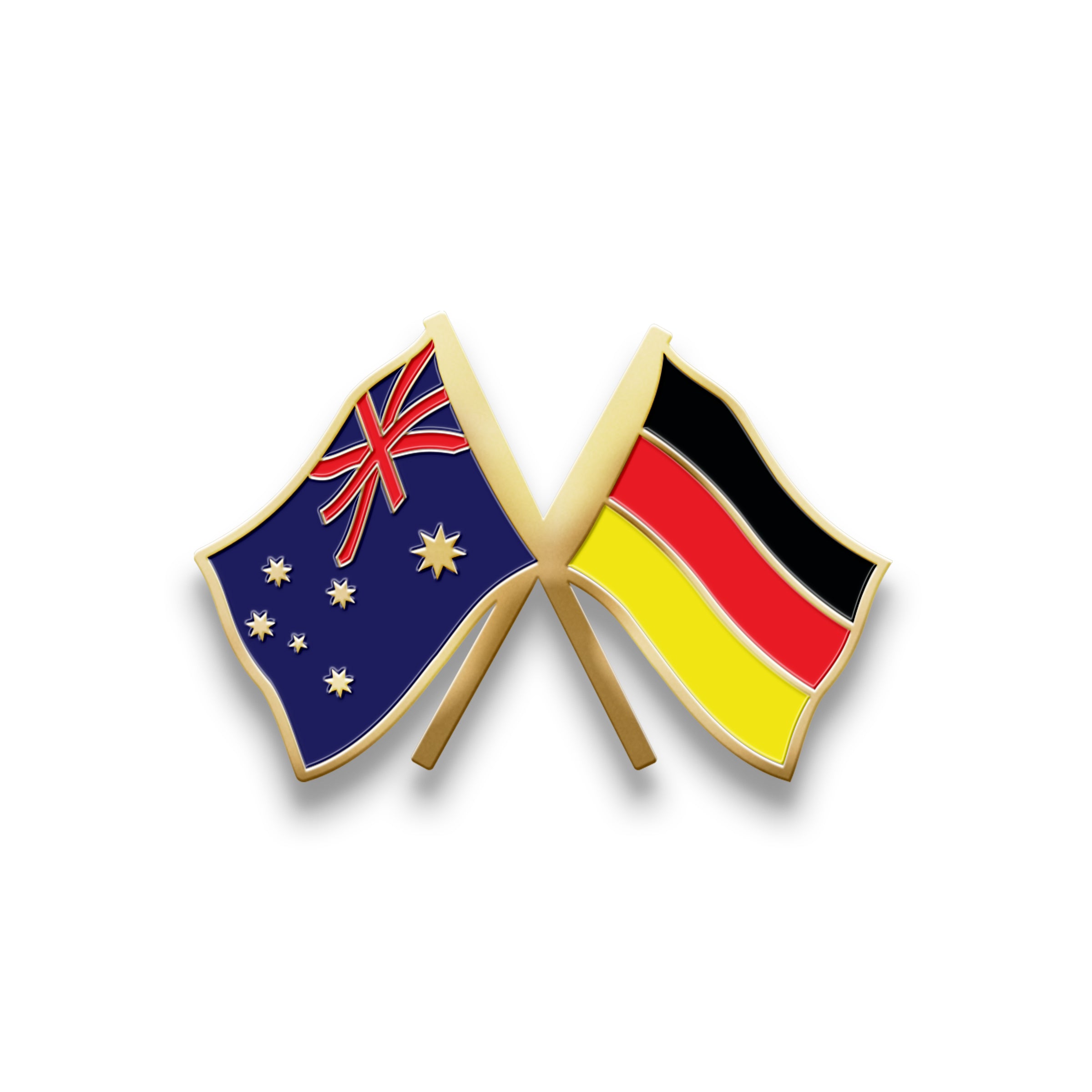 Hat Badge - Australia/Germany