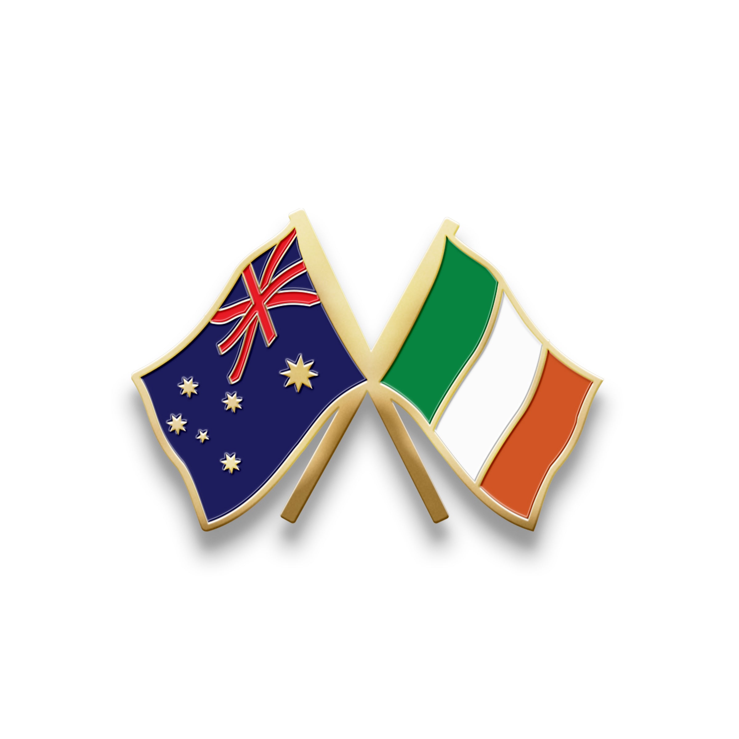 Hat Badge - Australia/Ireland